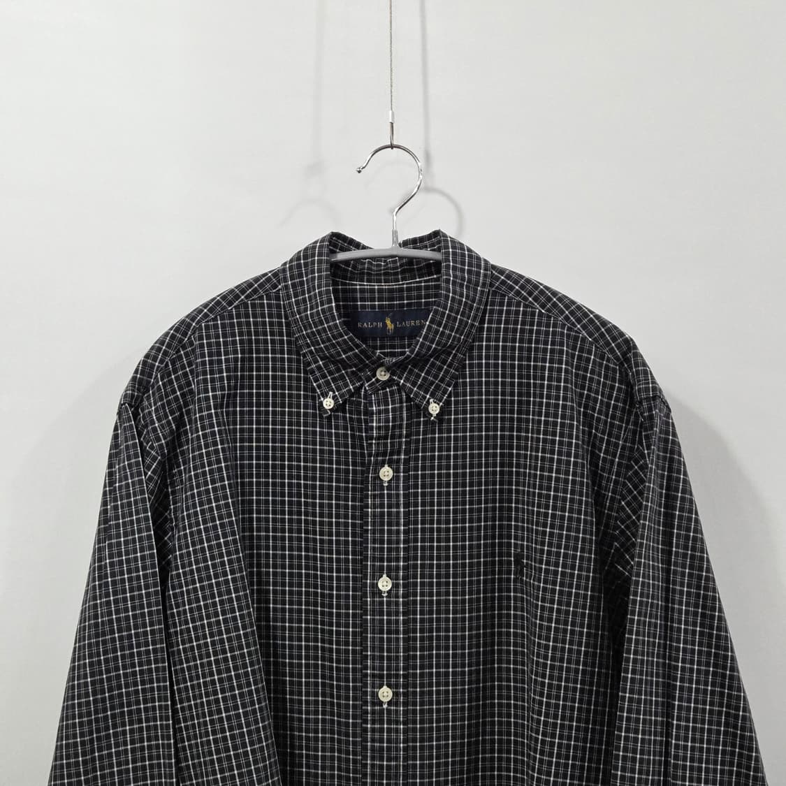 폴로랄프로렌 버튼다운 체크셔츠 L 상품이미지2