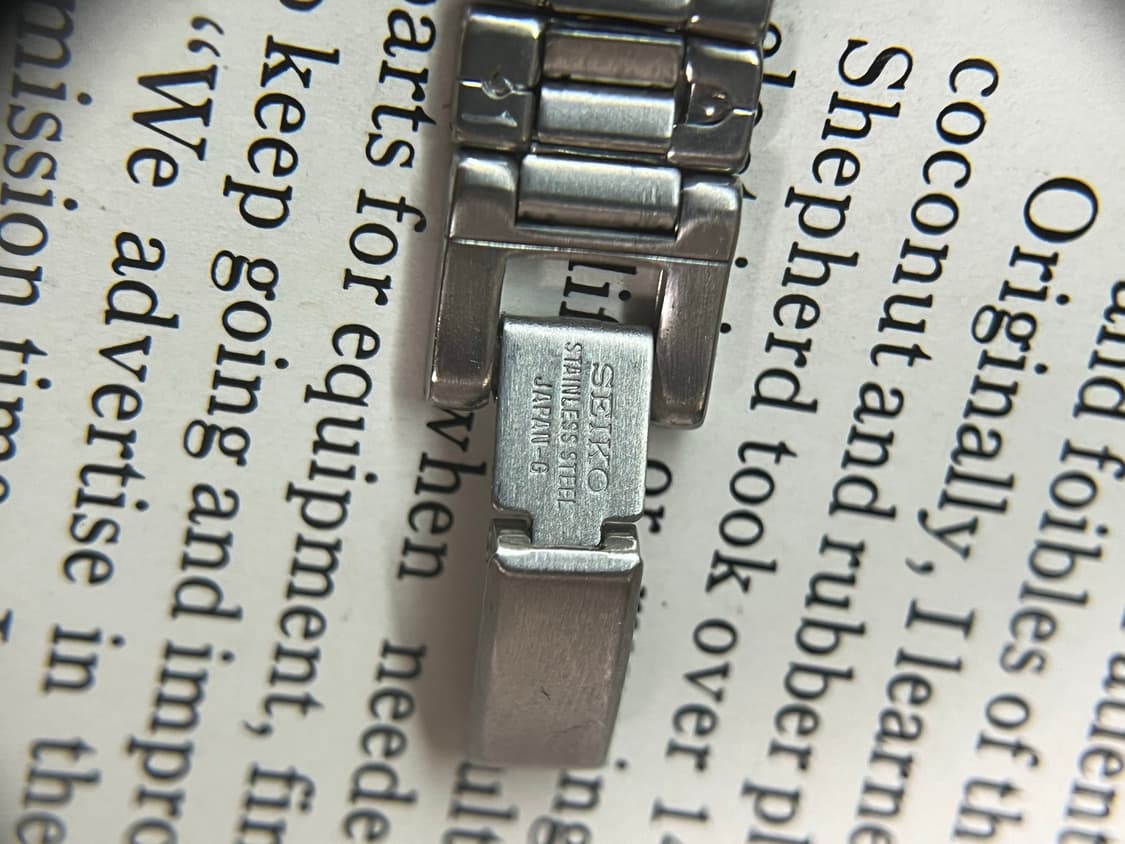 SEIKO 미니 스퀘어 레이디스 쿼츠 상품이미지6