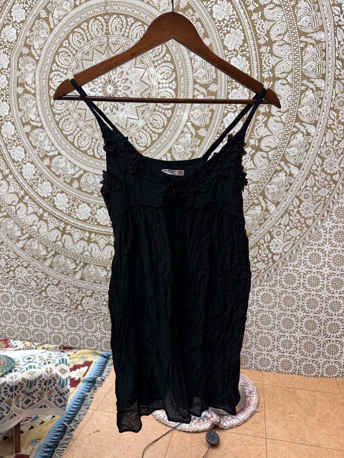 제페니즈 빈티지 플라워 슬리브리스 (Z986) 상품이미지3