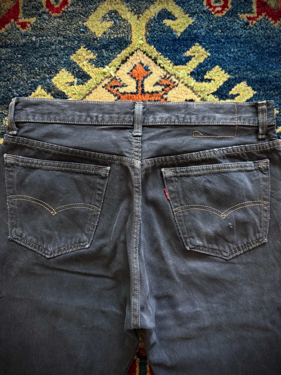 90s USA Levi's Faded Black 501-0115 상품이미지6