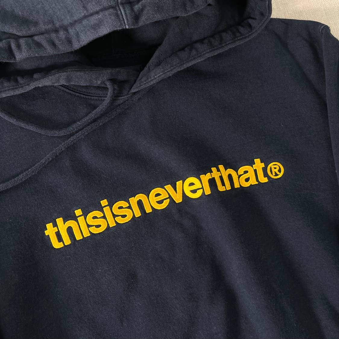 100 디스이즈네버댓 자수로고 후드티 상품이미지2