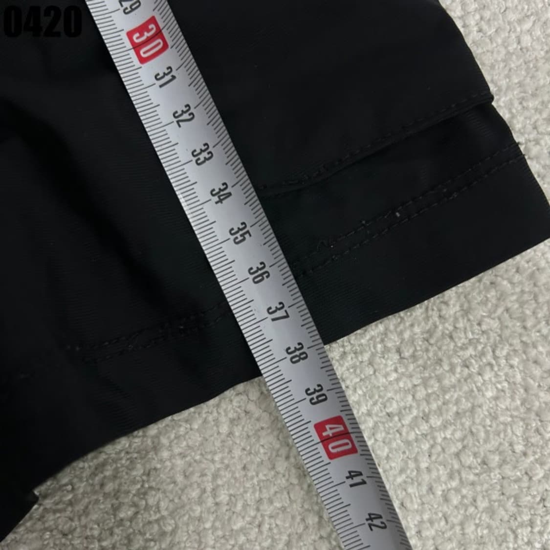 라이프워크 블랙 카고 반바지 남성용 트레이닝복 s 상품이미지7