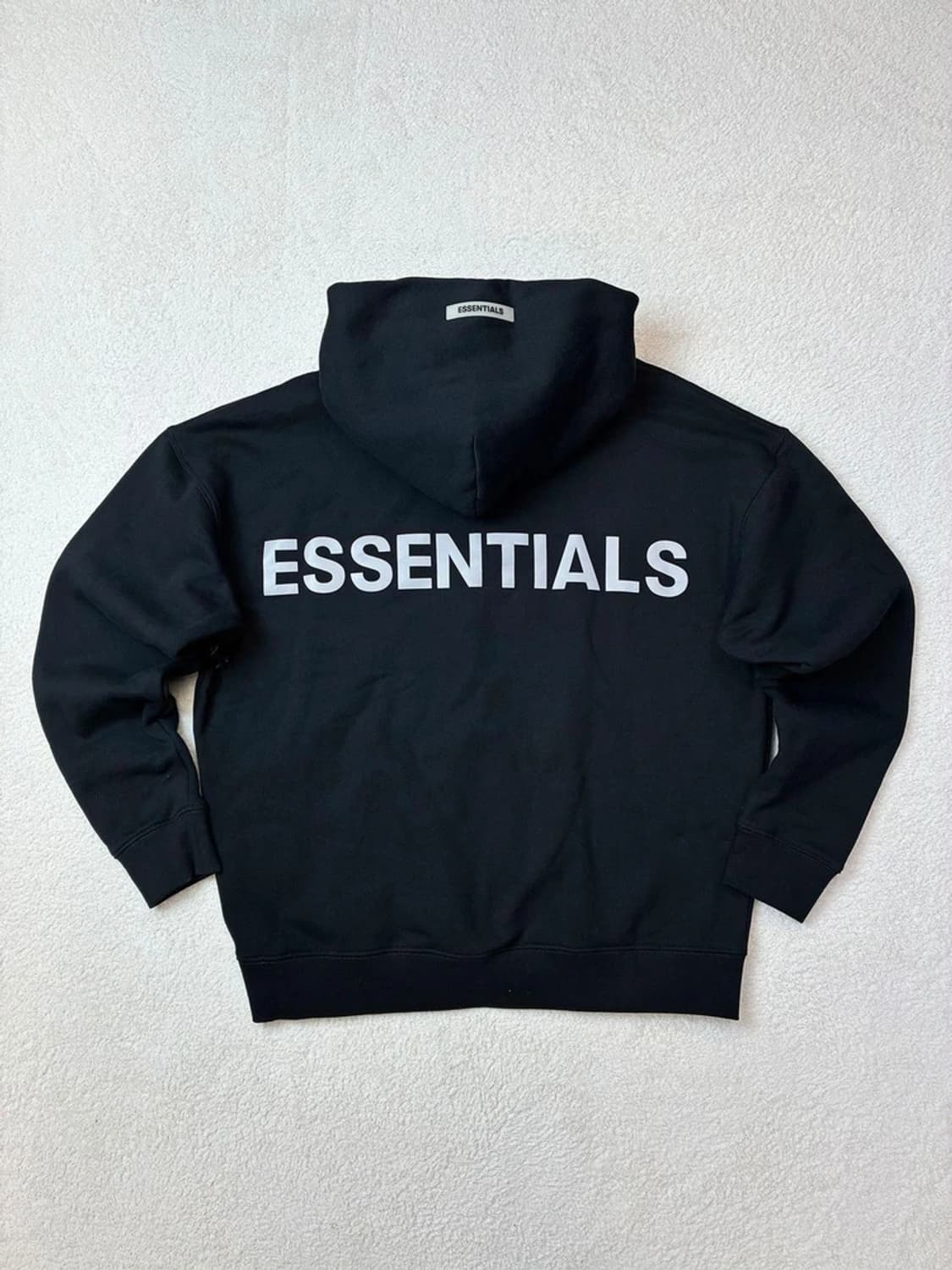 피어오브갓 에센셜 19FW 리플렉티브 백로고 후드티 PN5859 상품이미지1