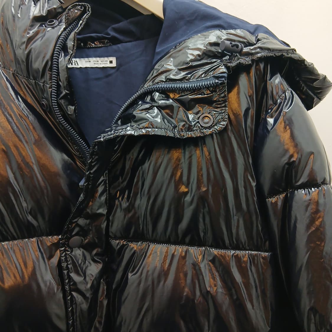 자라 유광패딩 상품이미지2