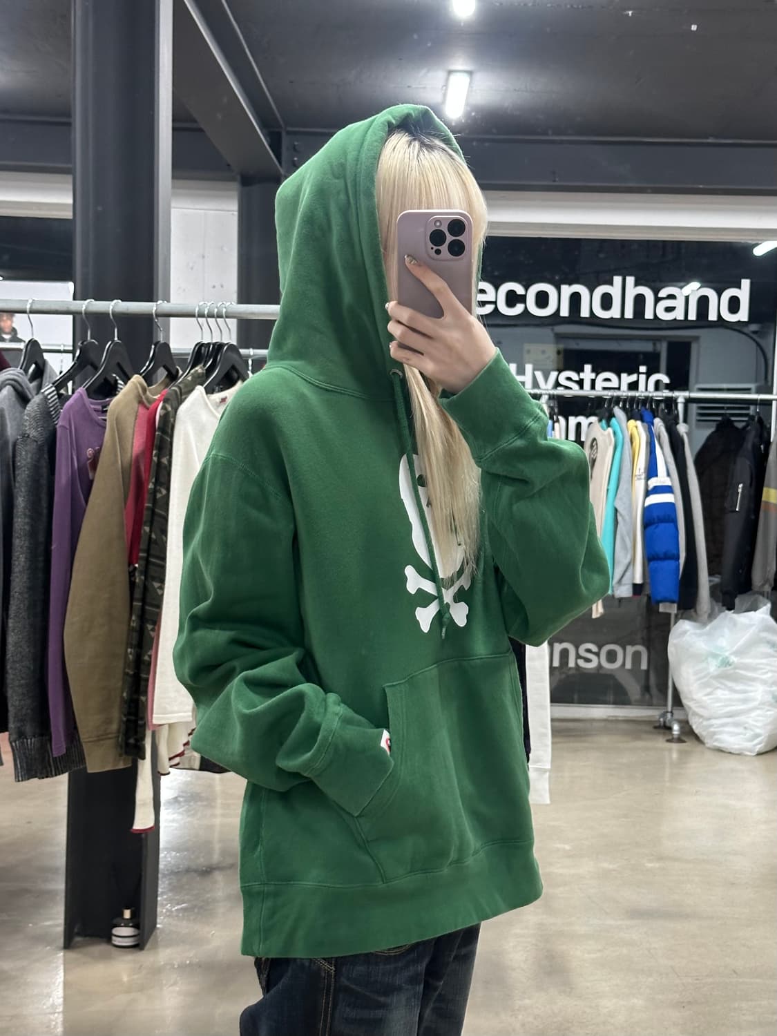 베이프 에이프 해적 크로스본 풀오버 후드티 상품이미지3