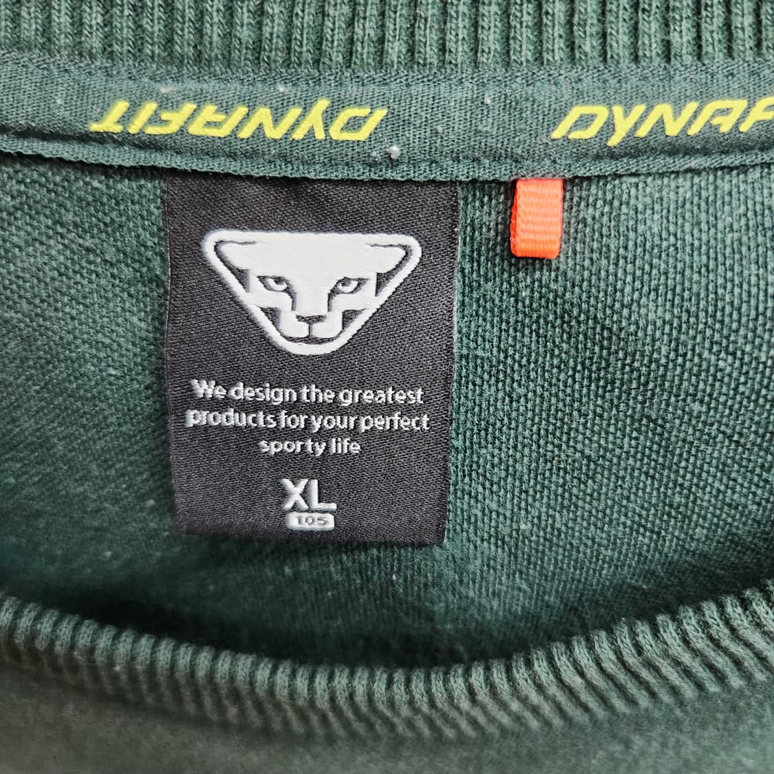 다이나핏 컬러블럭 로고자수 맨투맨 XL(XL) 상품이미지4