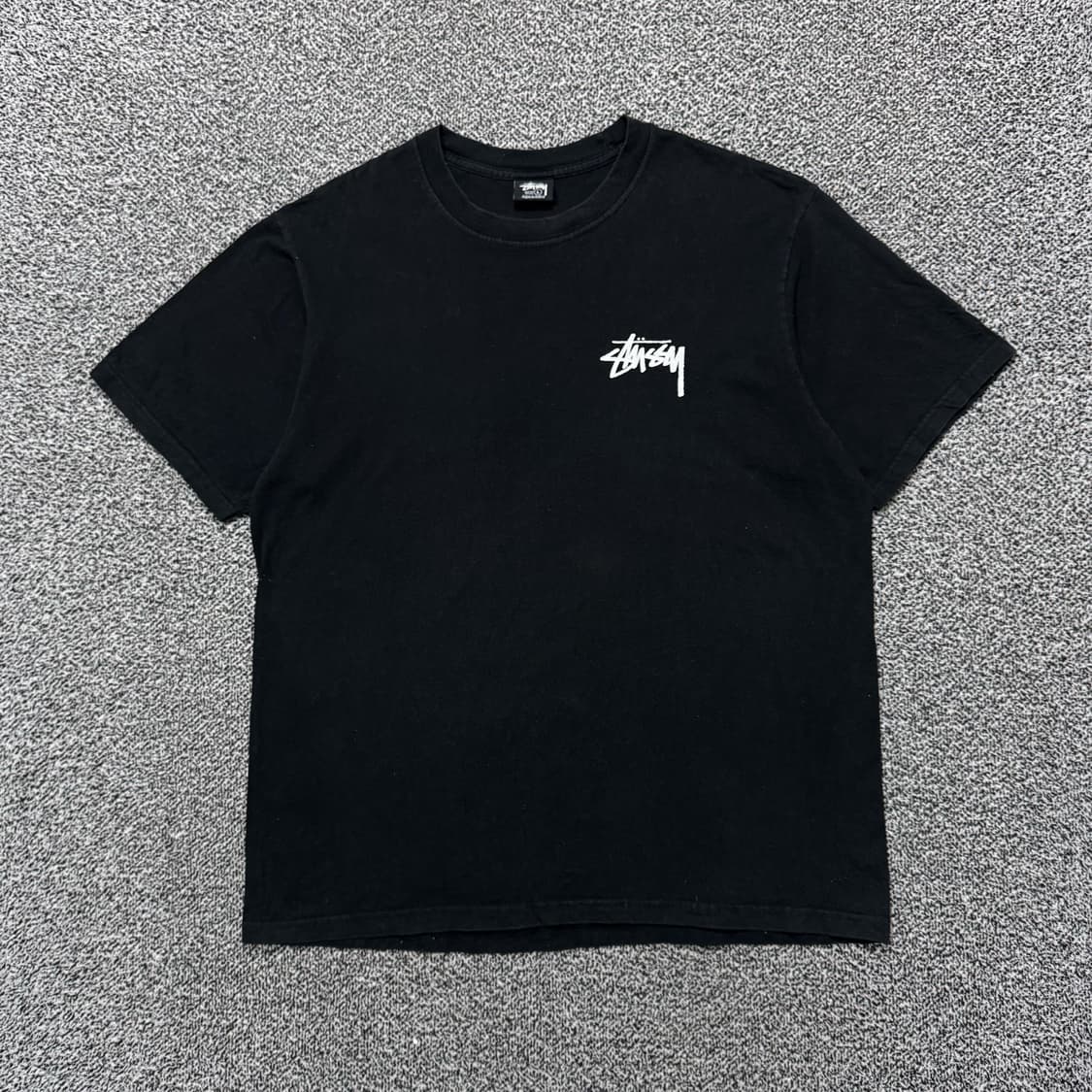 Name : 스투시 퍼지 다이스 후면 빅로고 블랙컬러 반팔 :)  상품이미지2