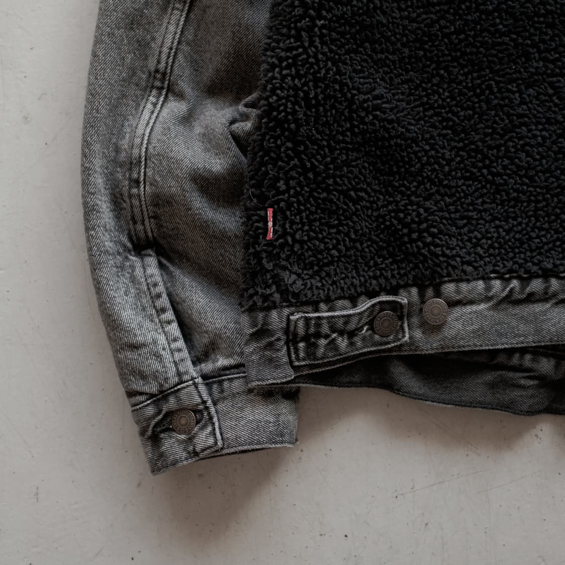 Levi’s Grizzly Sherpa Denim Jacket 상품이미지5