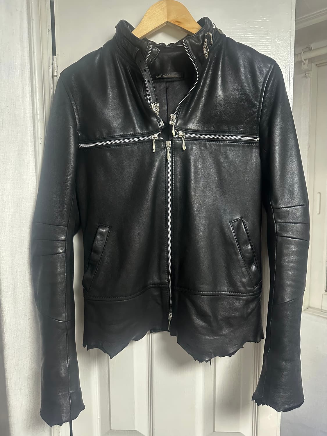 14th addiction cross zip leather  상품이미지1