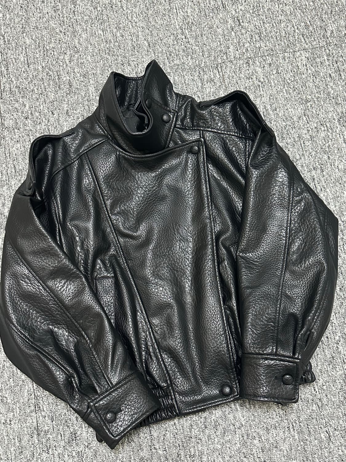 자라 zara 페이크 레더 가죽자켓 xs 상품이미지3