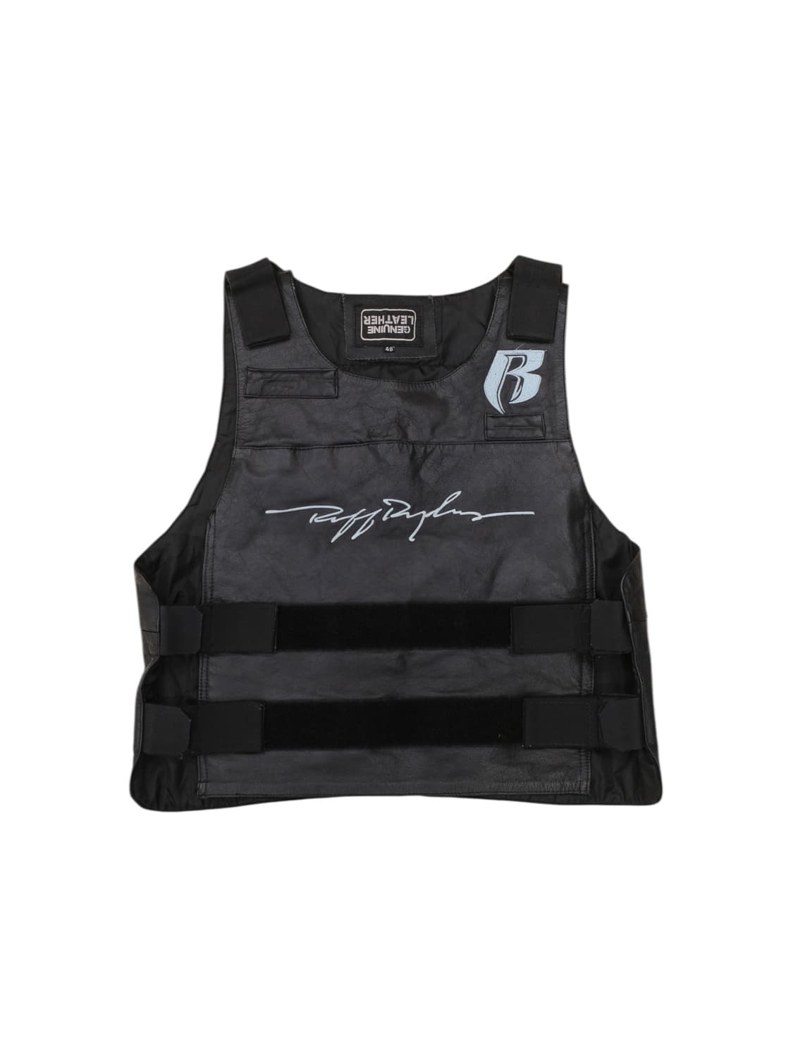 90’s 러프 라이더스 레더 베스트 상품이미지4