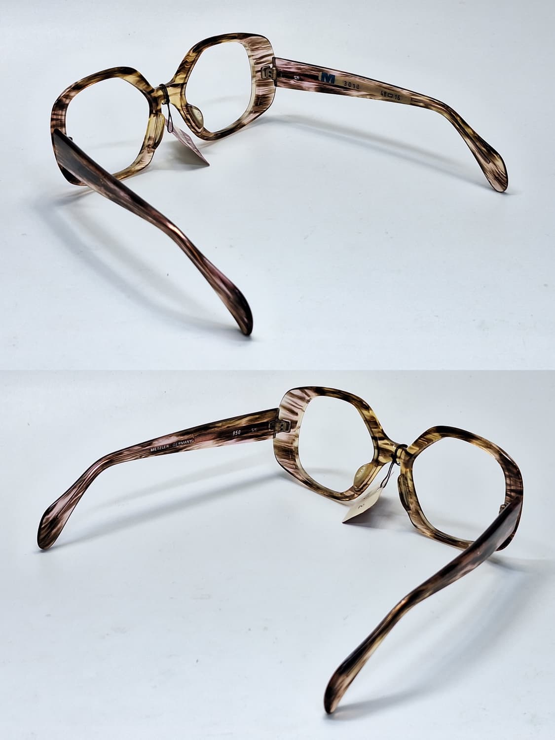 80s 독일제 빈티지 데드스톡/METZLER M3010 안경테 48mm 상품이미지6