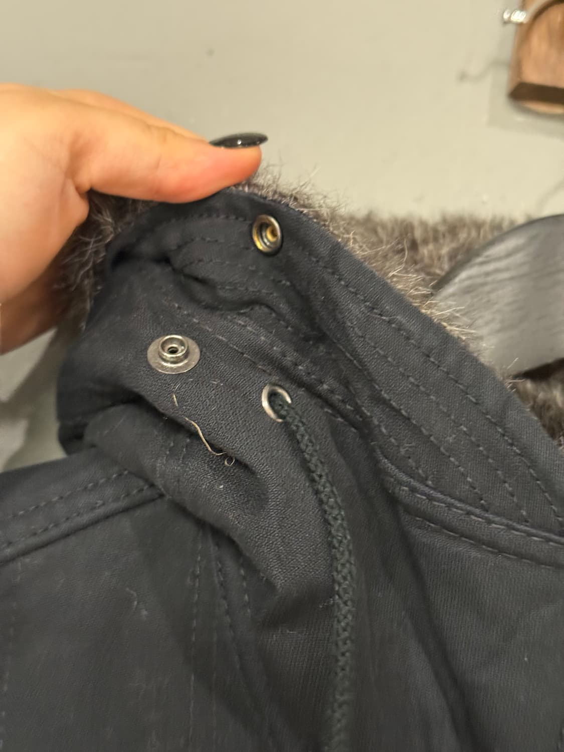 Beams fur trimming n2b cotton jumper 상품이미지9