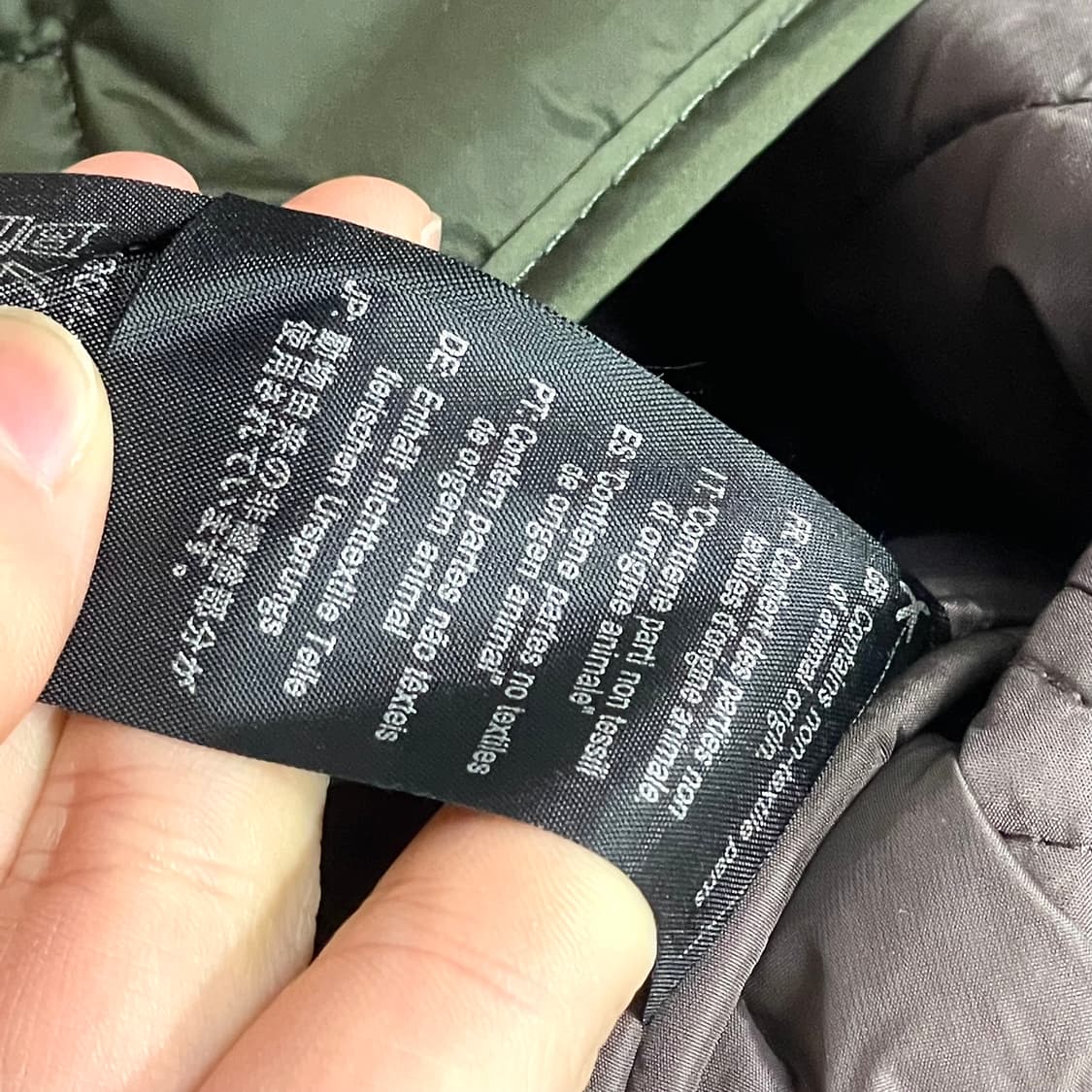 스카치앤소다 카키 퀼팅자켓 여성XXL 상품이미지8