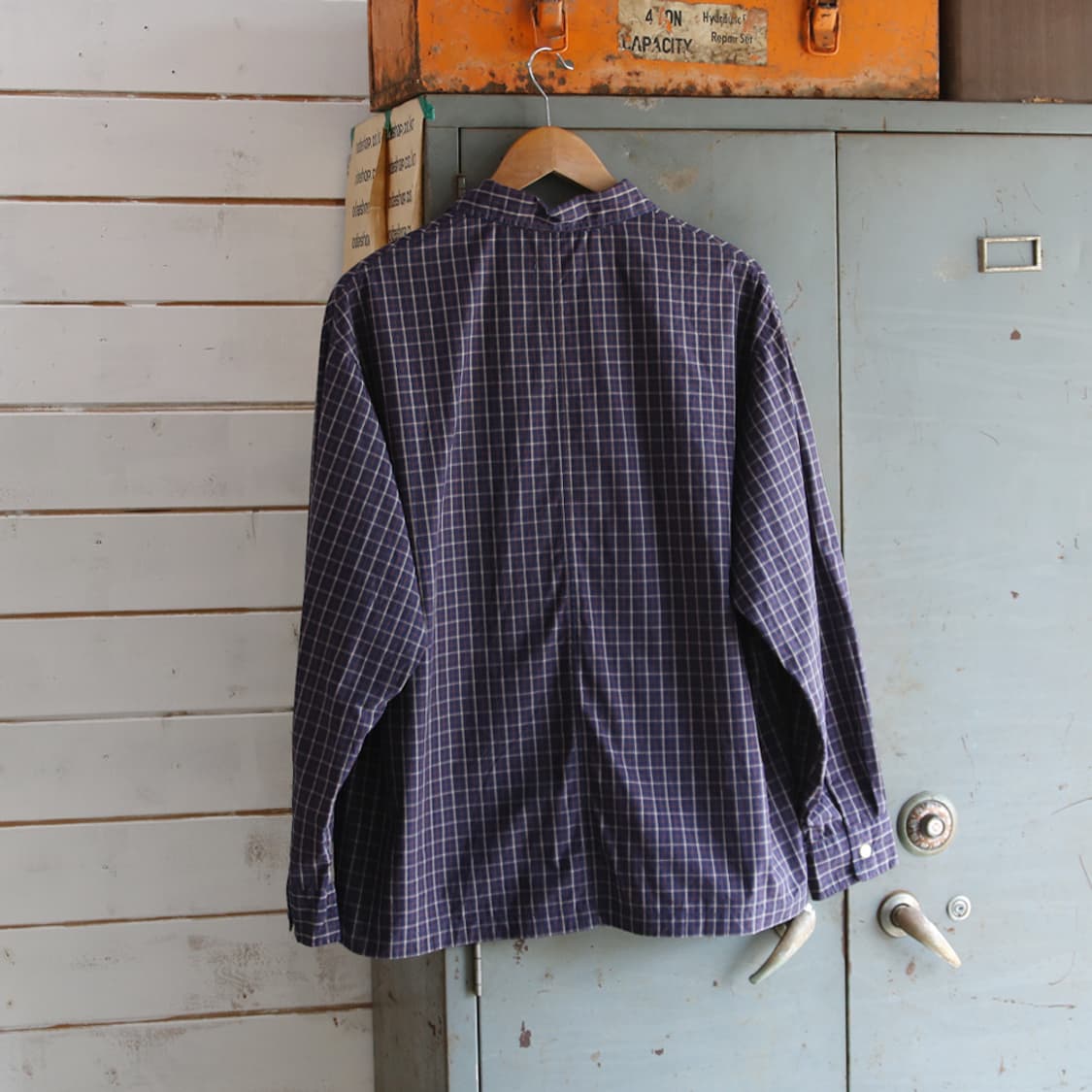 (착용컷) SHIPS any 체크 파자마 셔츠 (남성용 100) 상품이미지2