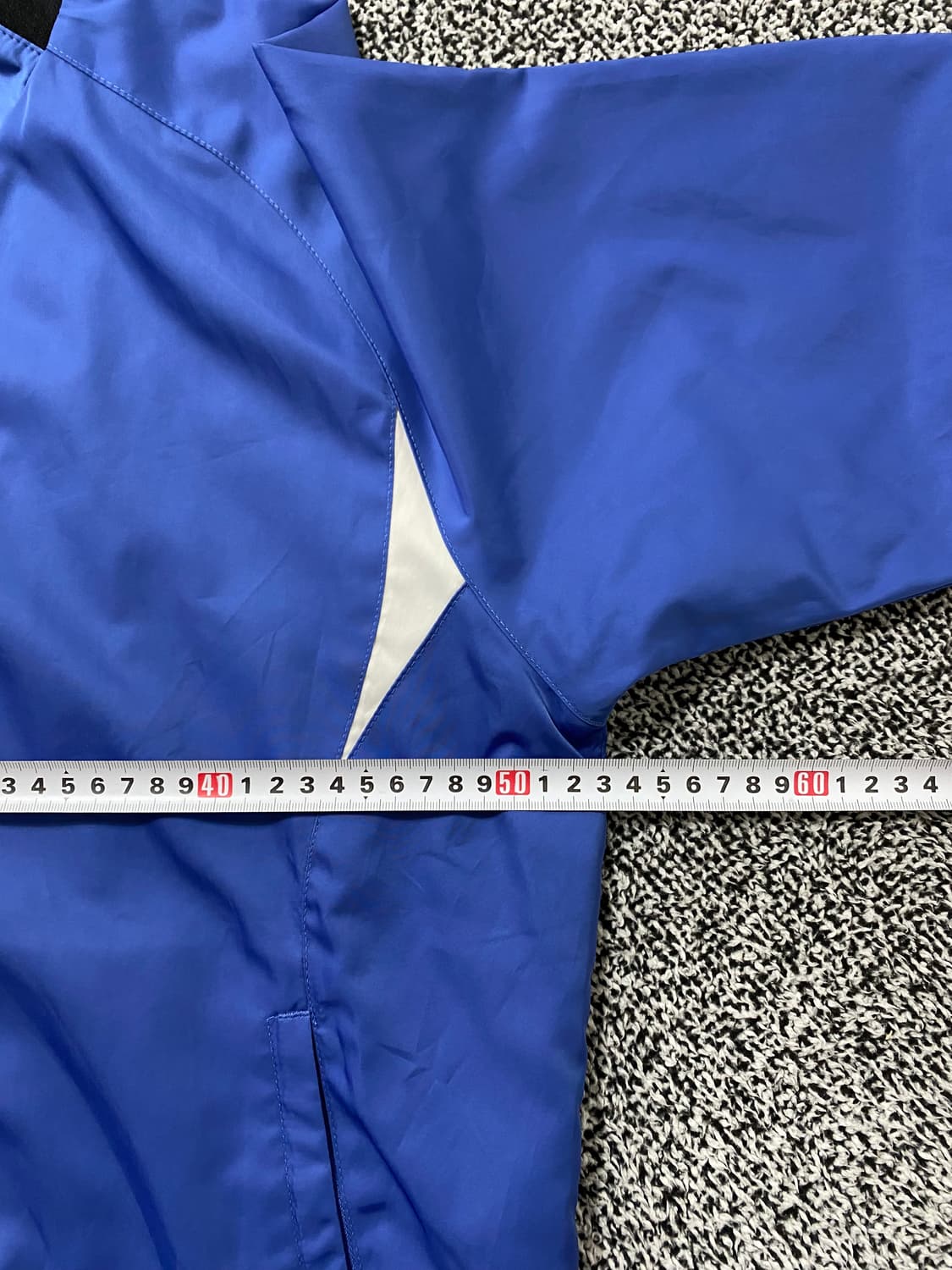 빈티지9. 나이키 스우시 블루 네이비 바람막이 바막 윈드브레이커 상품이미지6