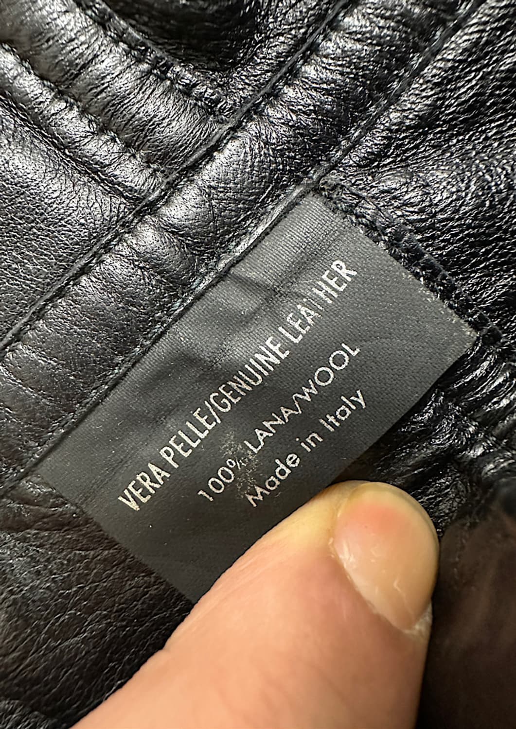 구찌 가죽 코트 S  상품이미지10