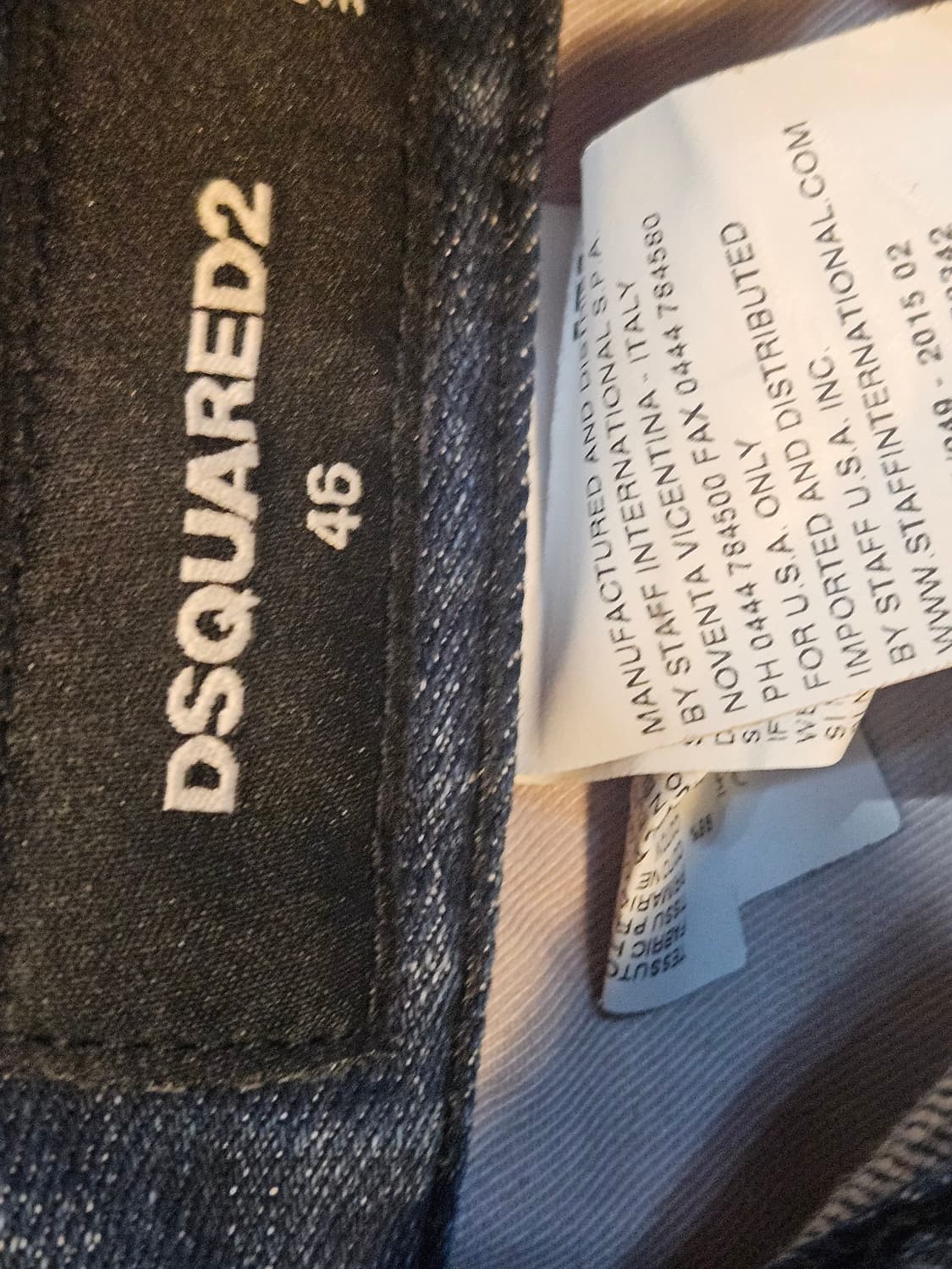 DSQUARED2 디스퀘어드2 슬림 진 데님 팬츠 상품이미지8