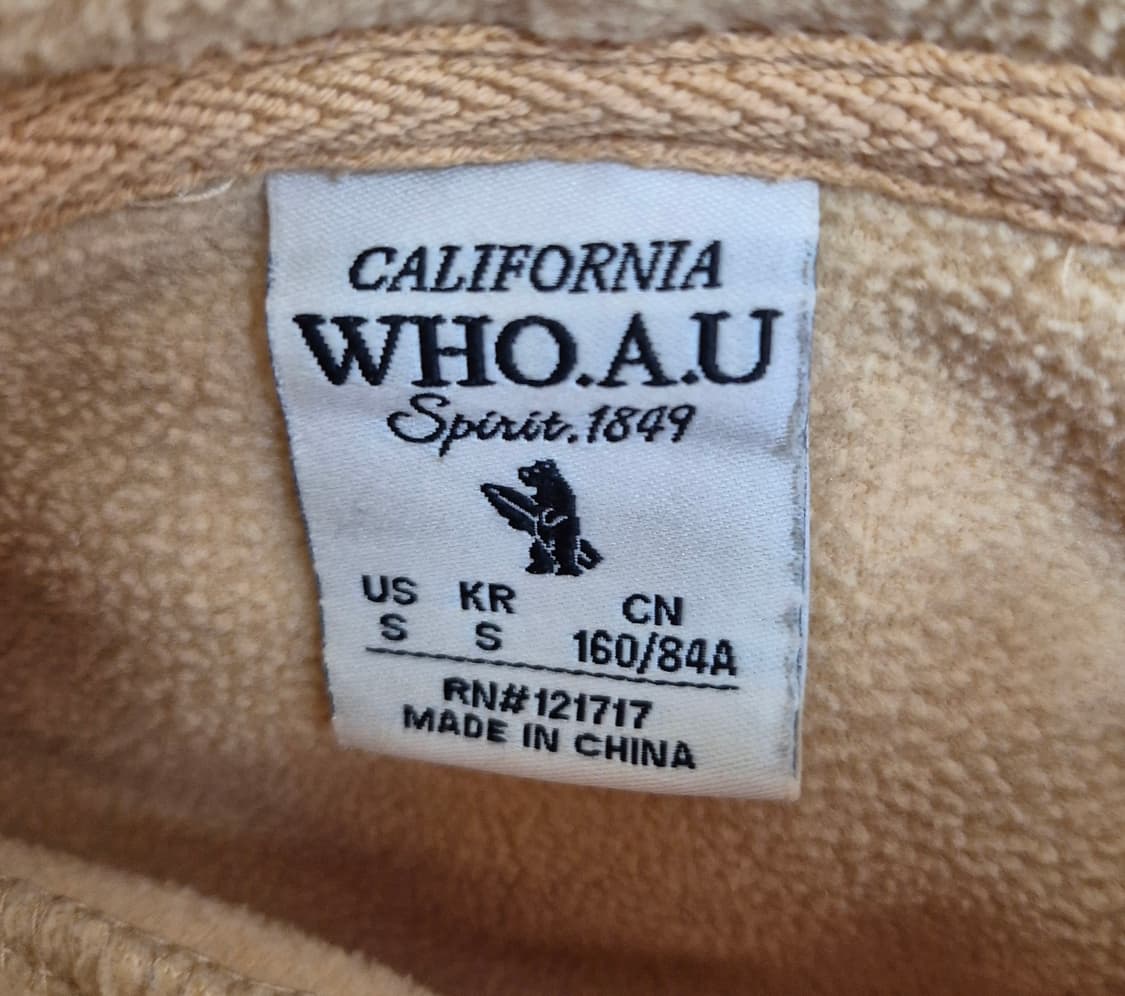 WHO.A.U 후아유 후리스 후드티 상품이미지3