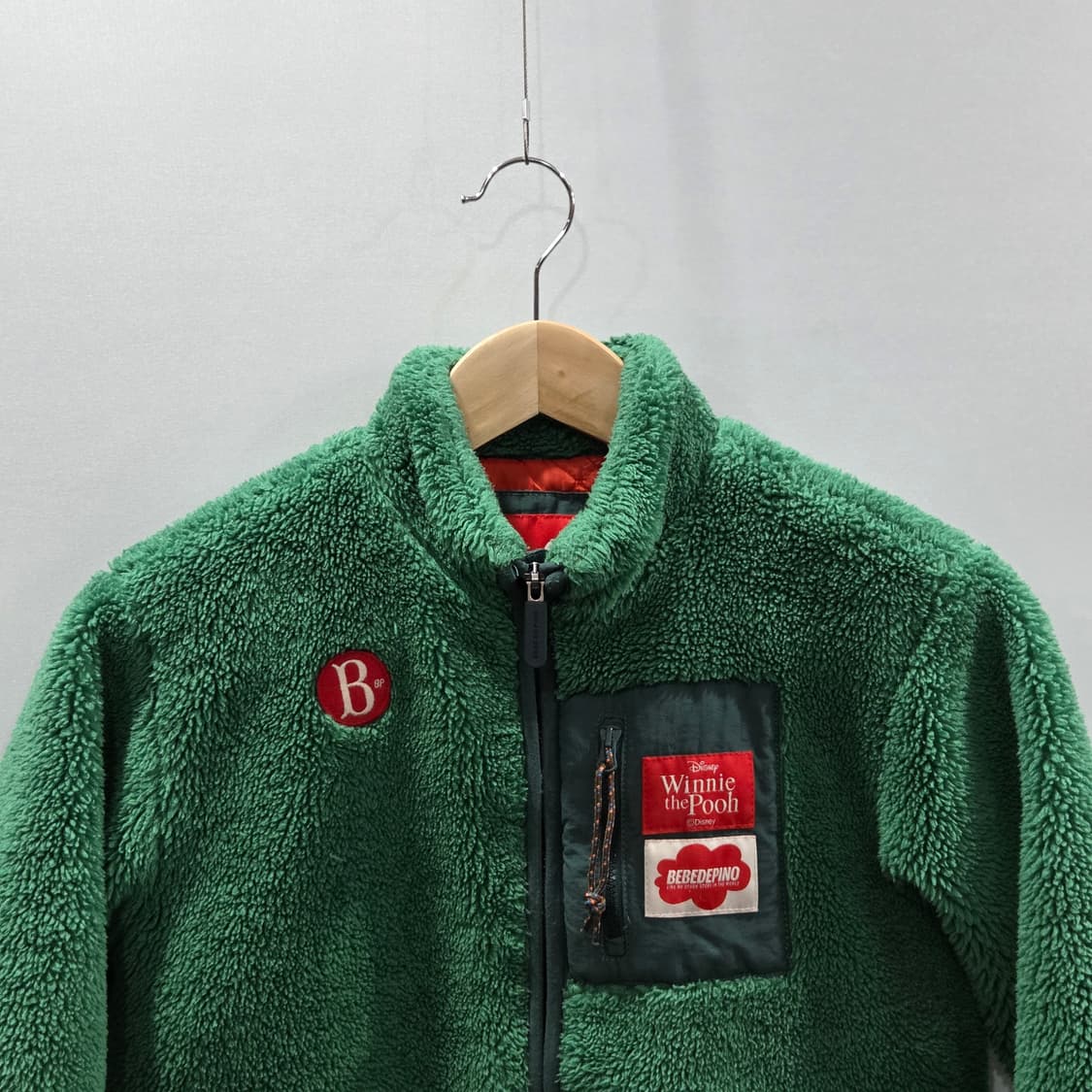 베베드피노 키즈 투웨이 롱플리스 자켓 120 상품이미지2