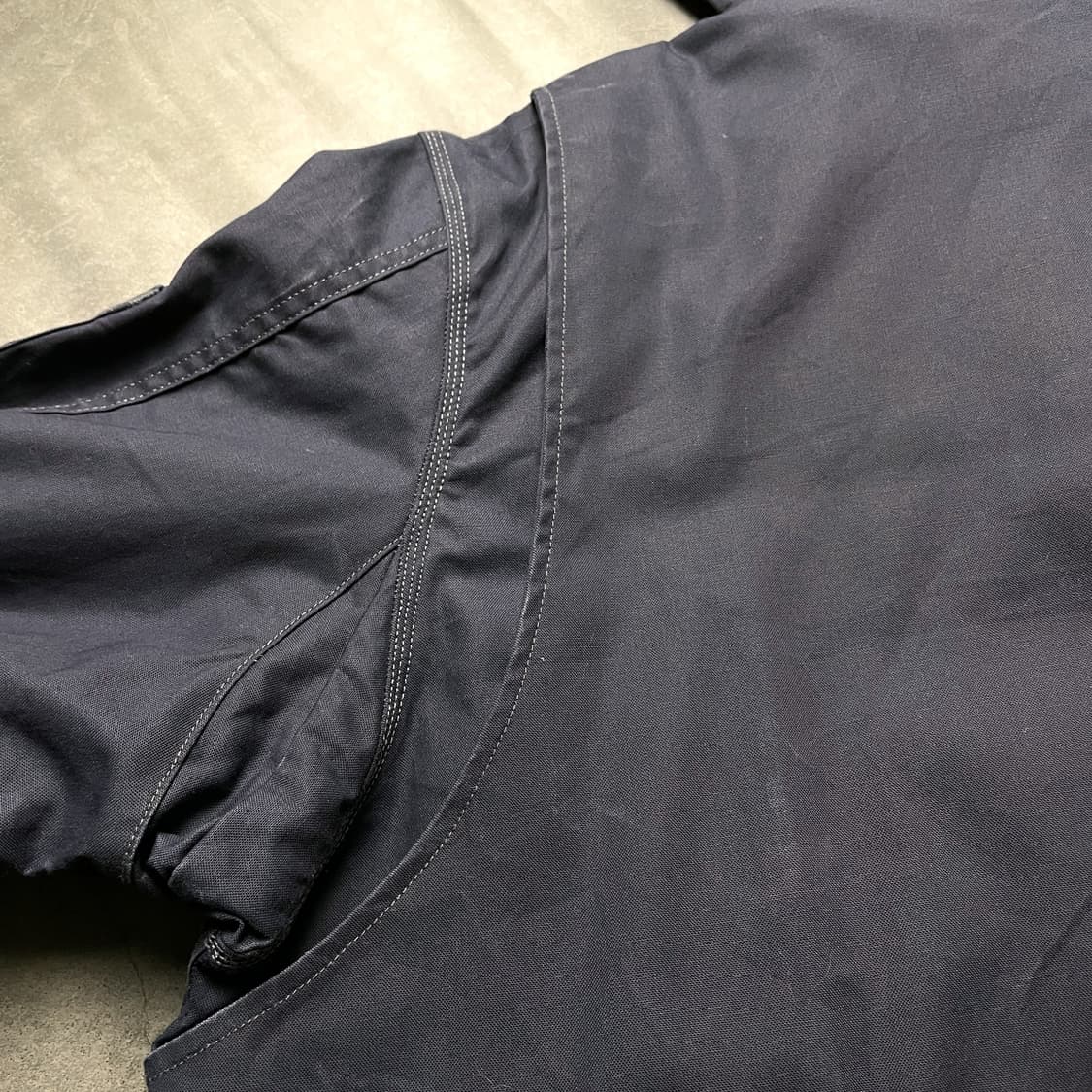 CARHARTT 칼하트 빈티지 네이비 코튼 워크자켓 A00332 상품이미지7