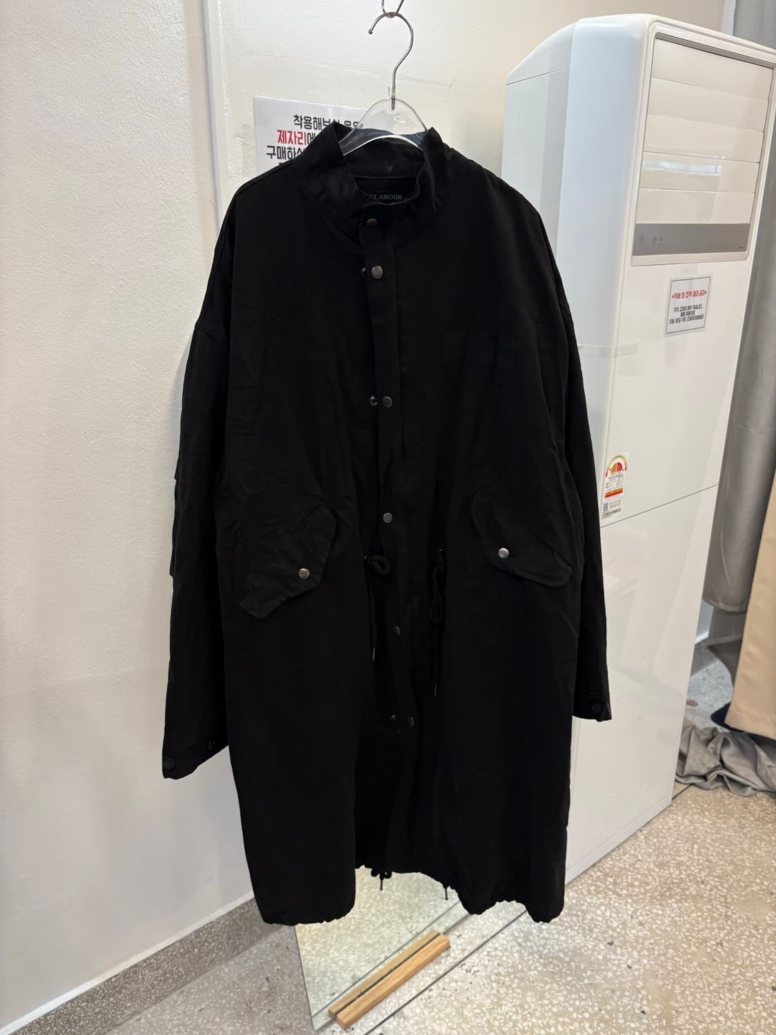 GLAMOUR long field jk blk 상품이미지1