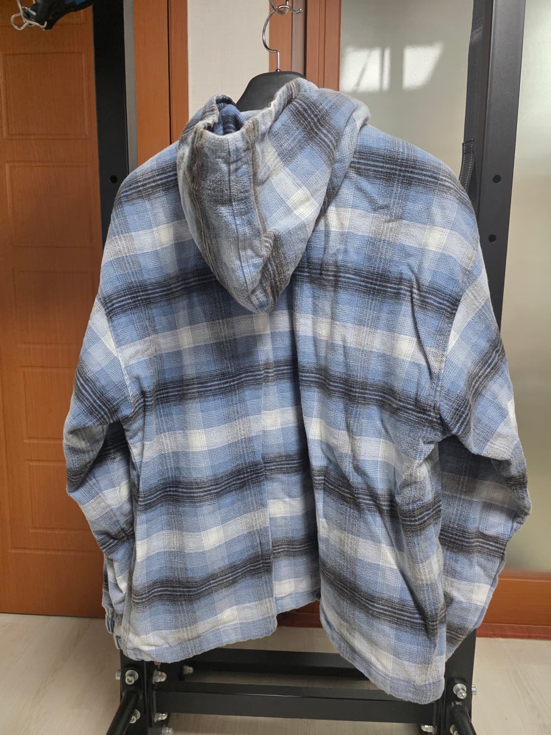 Yardsale 타탄 후드 집업 xl 상품이미지2