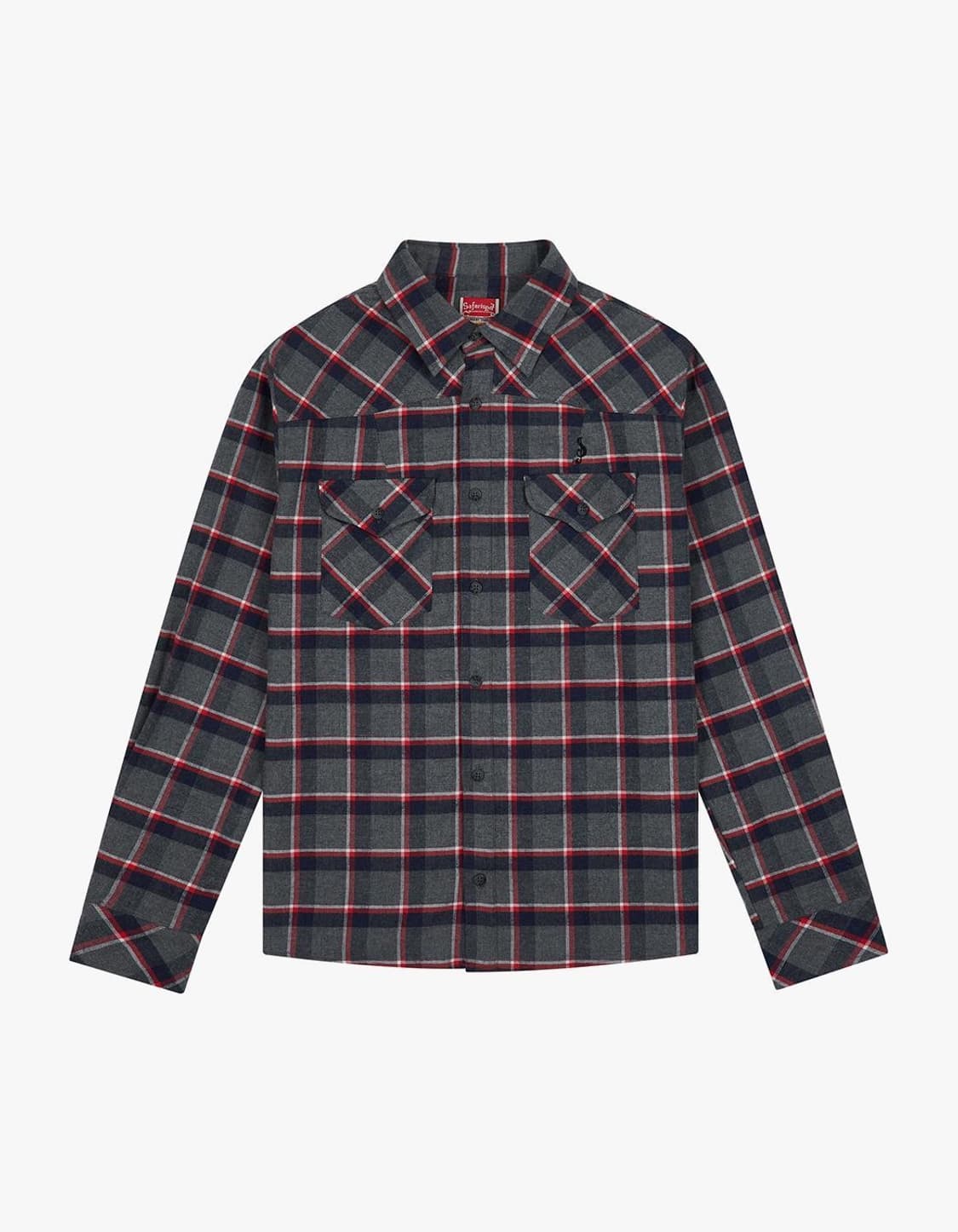 S Clef Checked Western Tartan Shirts 상품이미지1