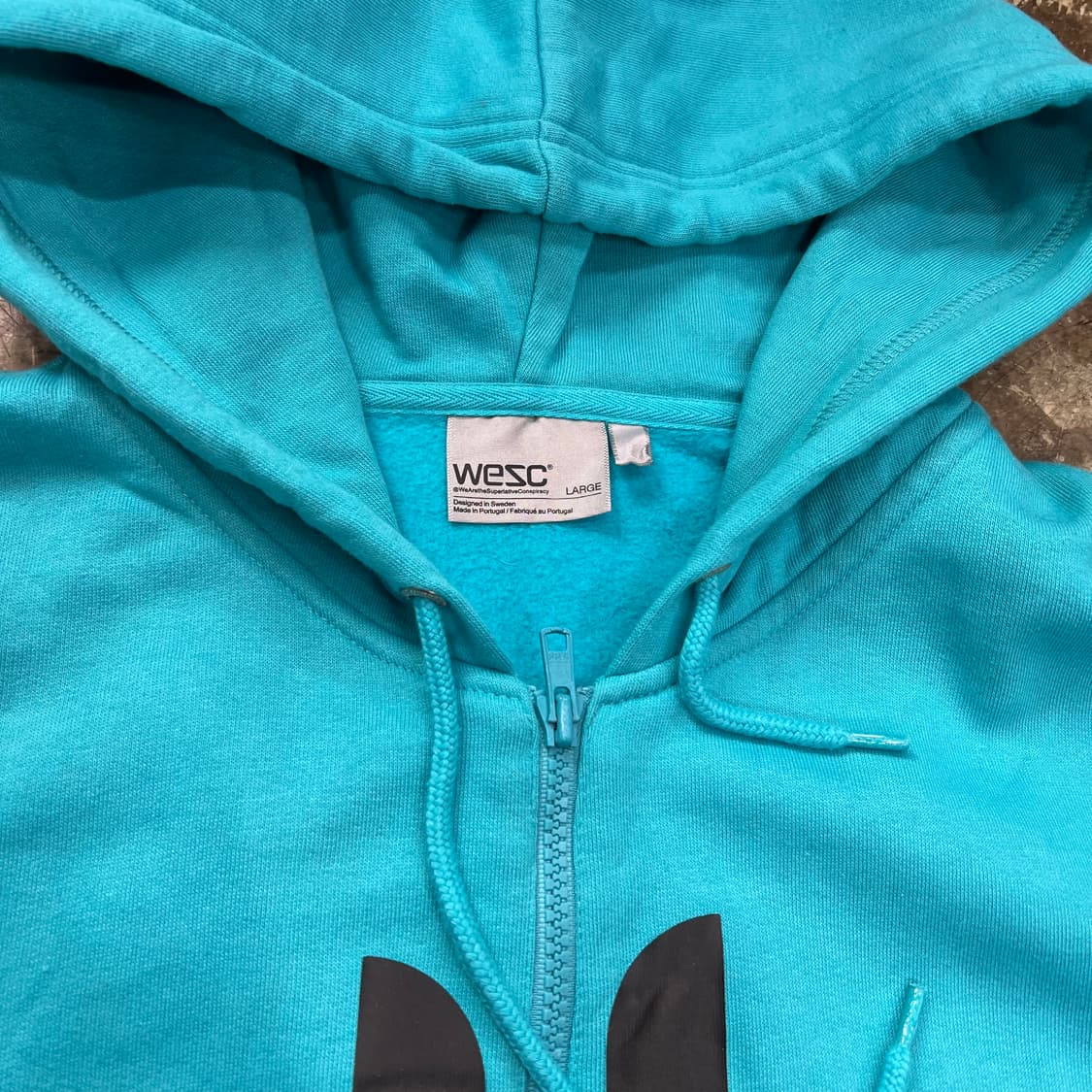 wesc 위에스씨 기모 후드집업 자켓 점퍼 상품이미지3