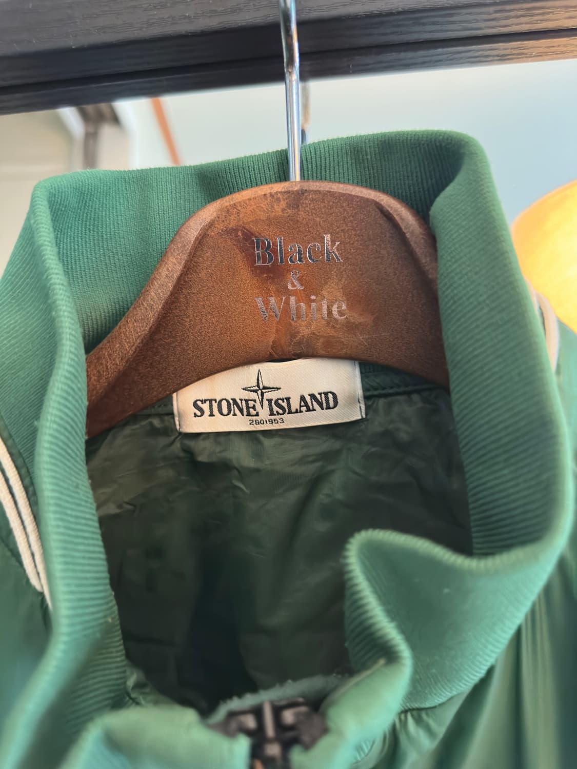 스톤아일랜드 그린 봄버 자켓 L (95-100) 상품이미지4