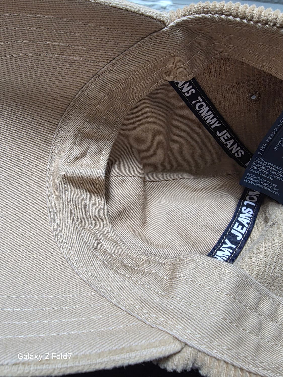 타미진스 코듀로이 볼캡 베이지색 상품이미지7