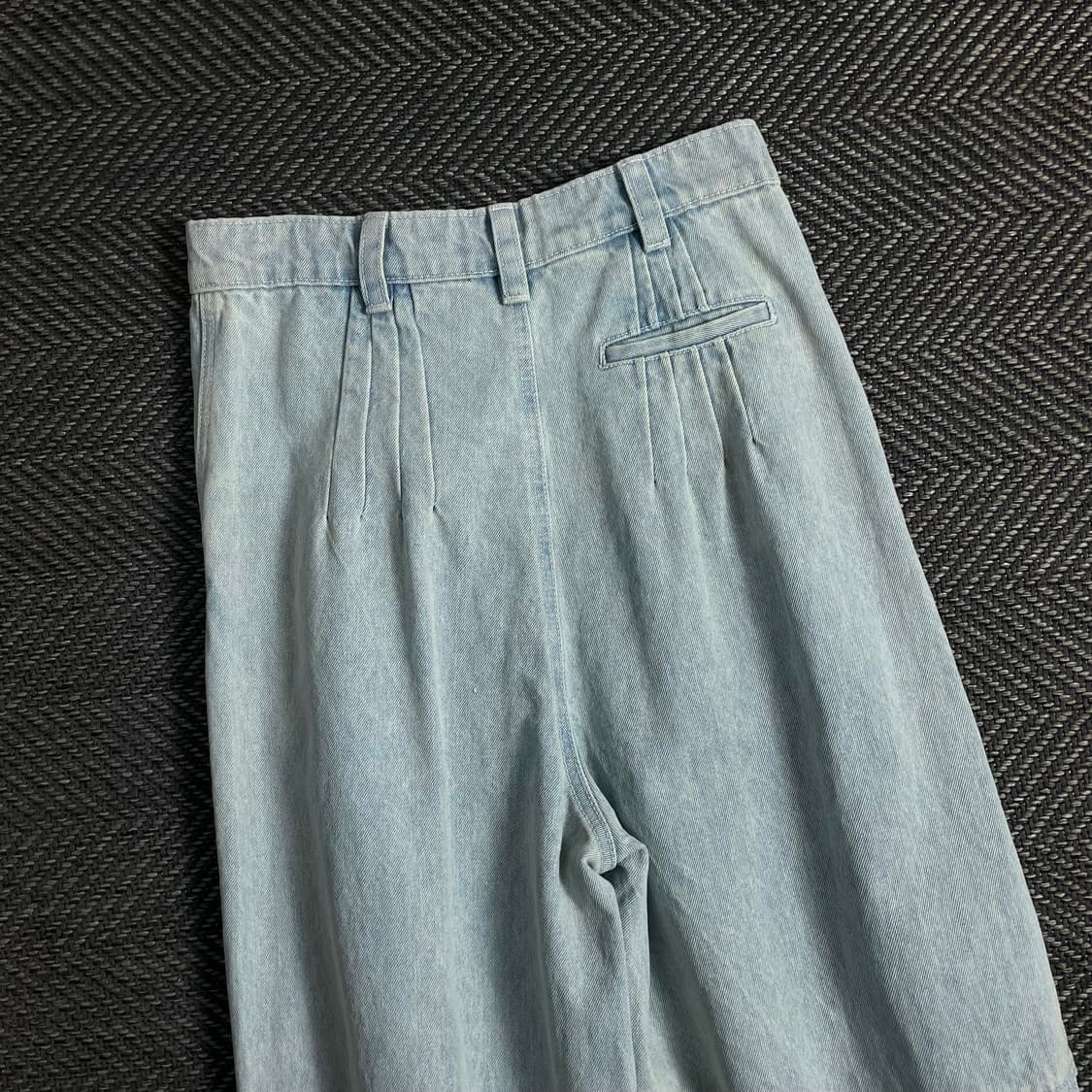 빈지티 버클 디테일 데님 퍼티그 팬츠o 3821 상품이미지5