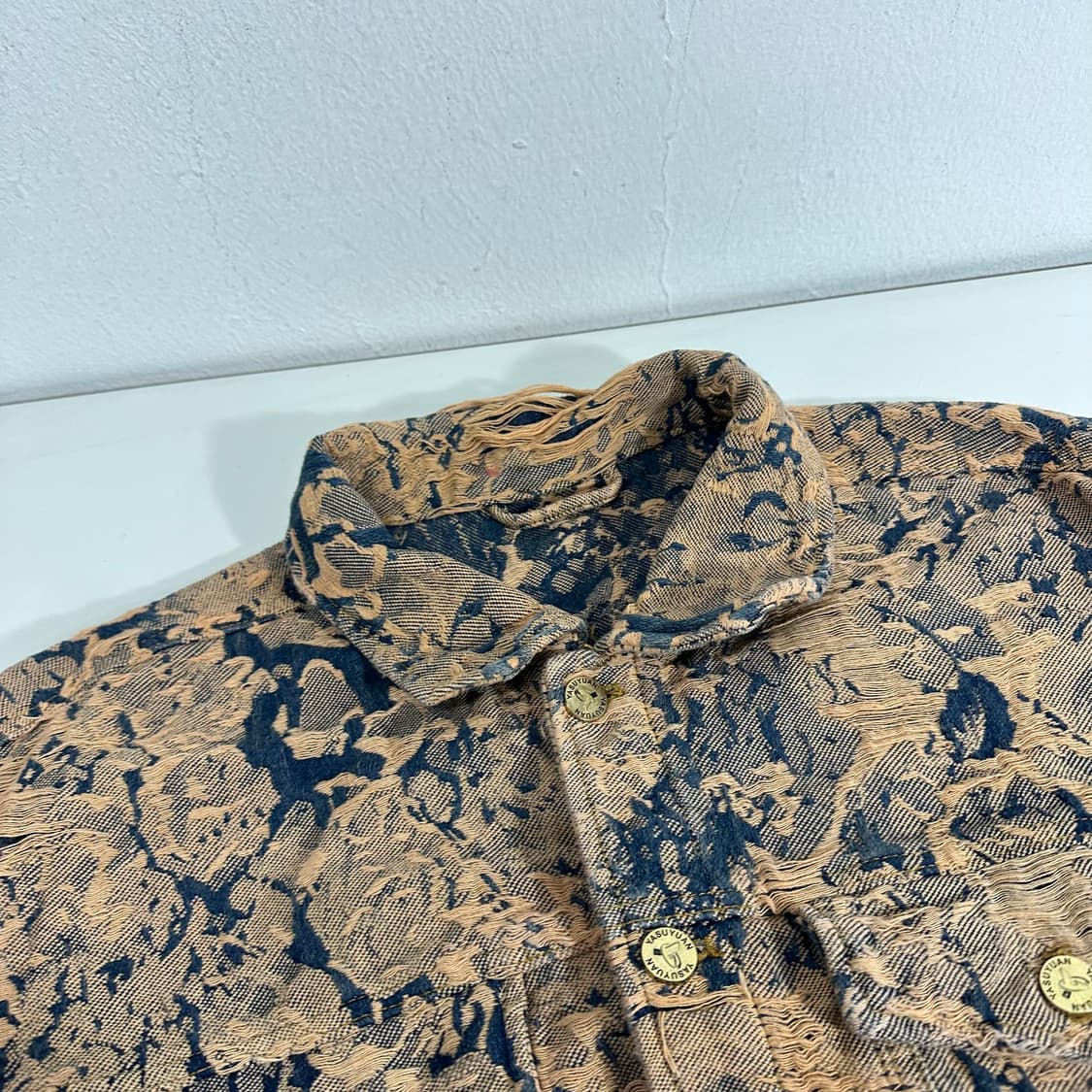 L YASUYUAN 자카드 데님자켓 상품이미지4