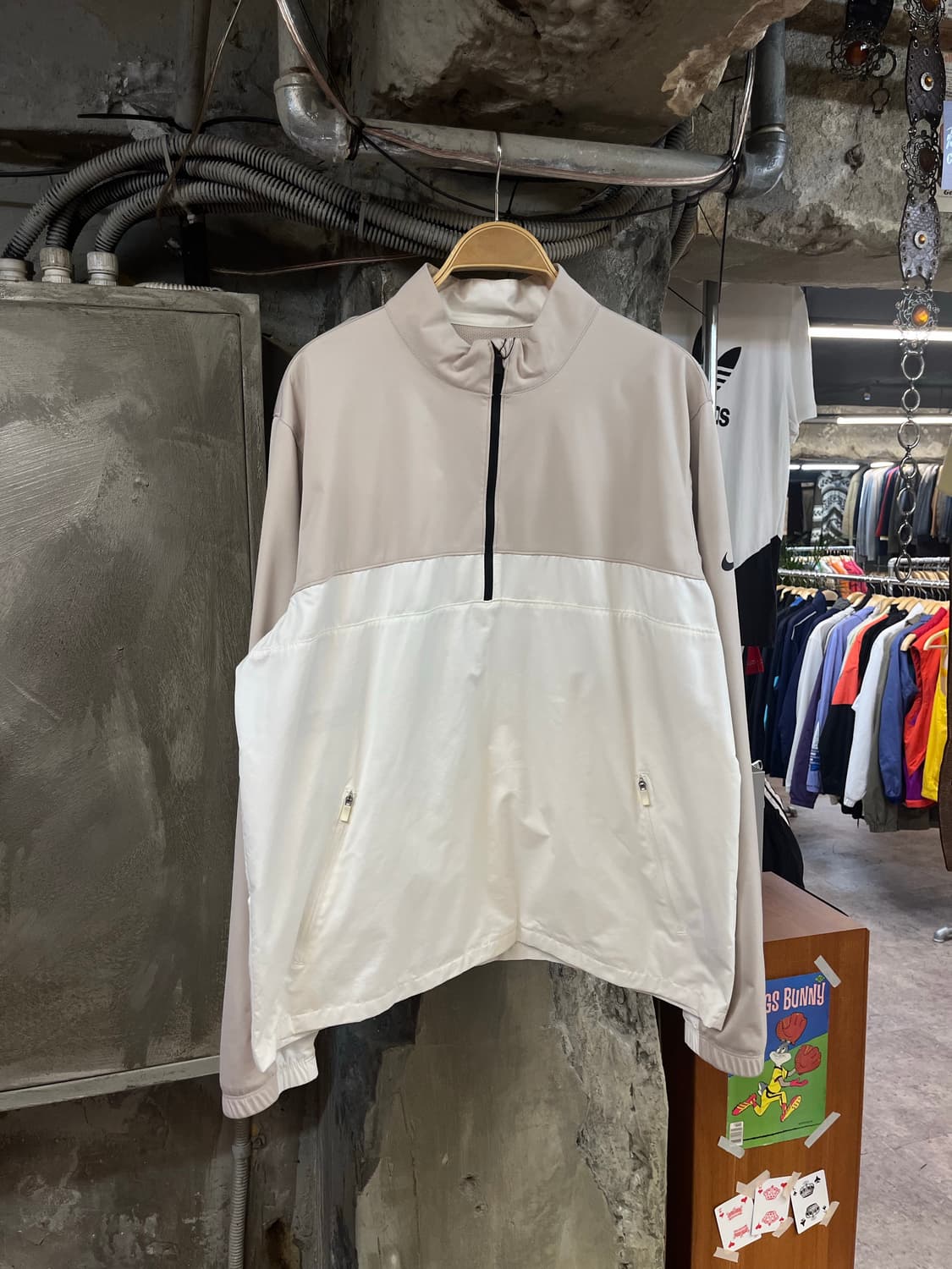 나이키 반집업 아노락 아이보리 2XL #csz511 상품이미지1