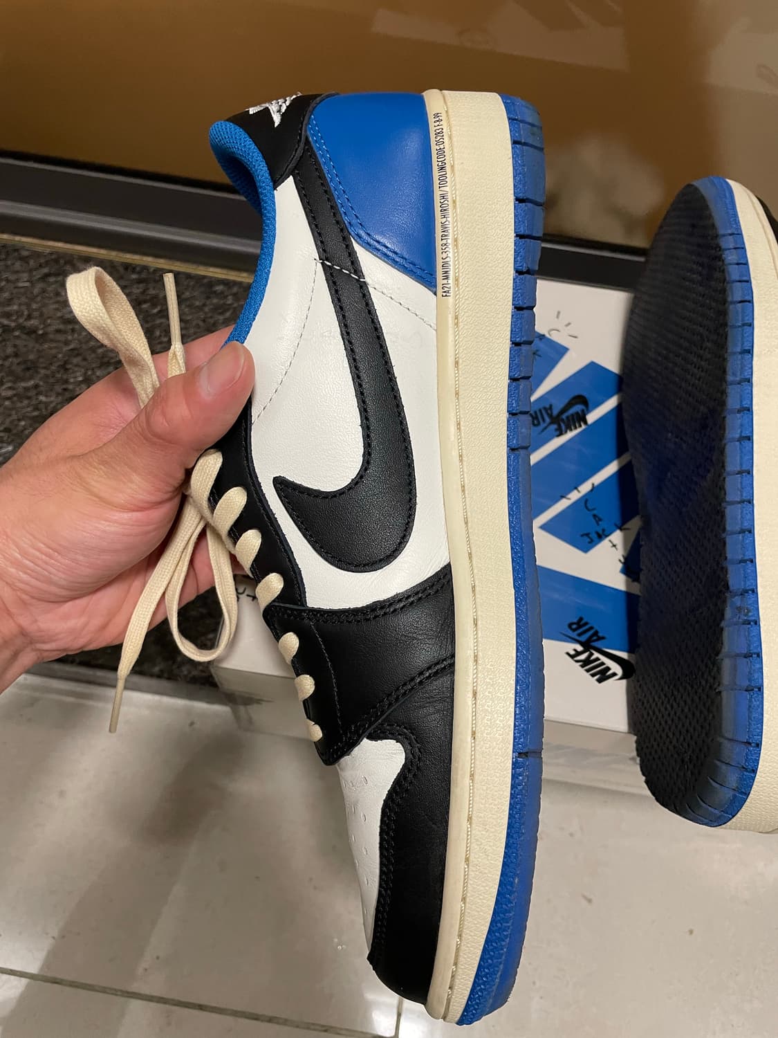 나이키 프라그먼트 스캇 조던 290 상품이미지4