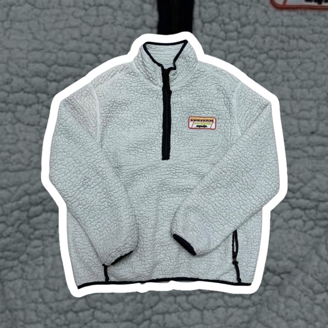 컨버스 후리스 아노락 상품이미지1