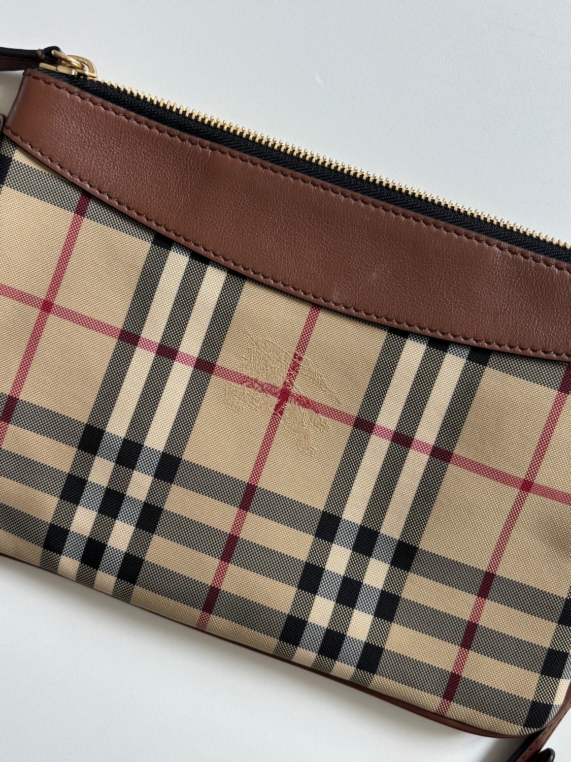 Burberry 버버리 페이톤 체크 크로스백  상품이미지7