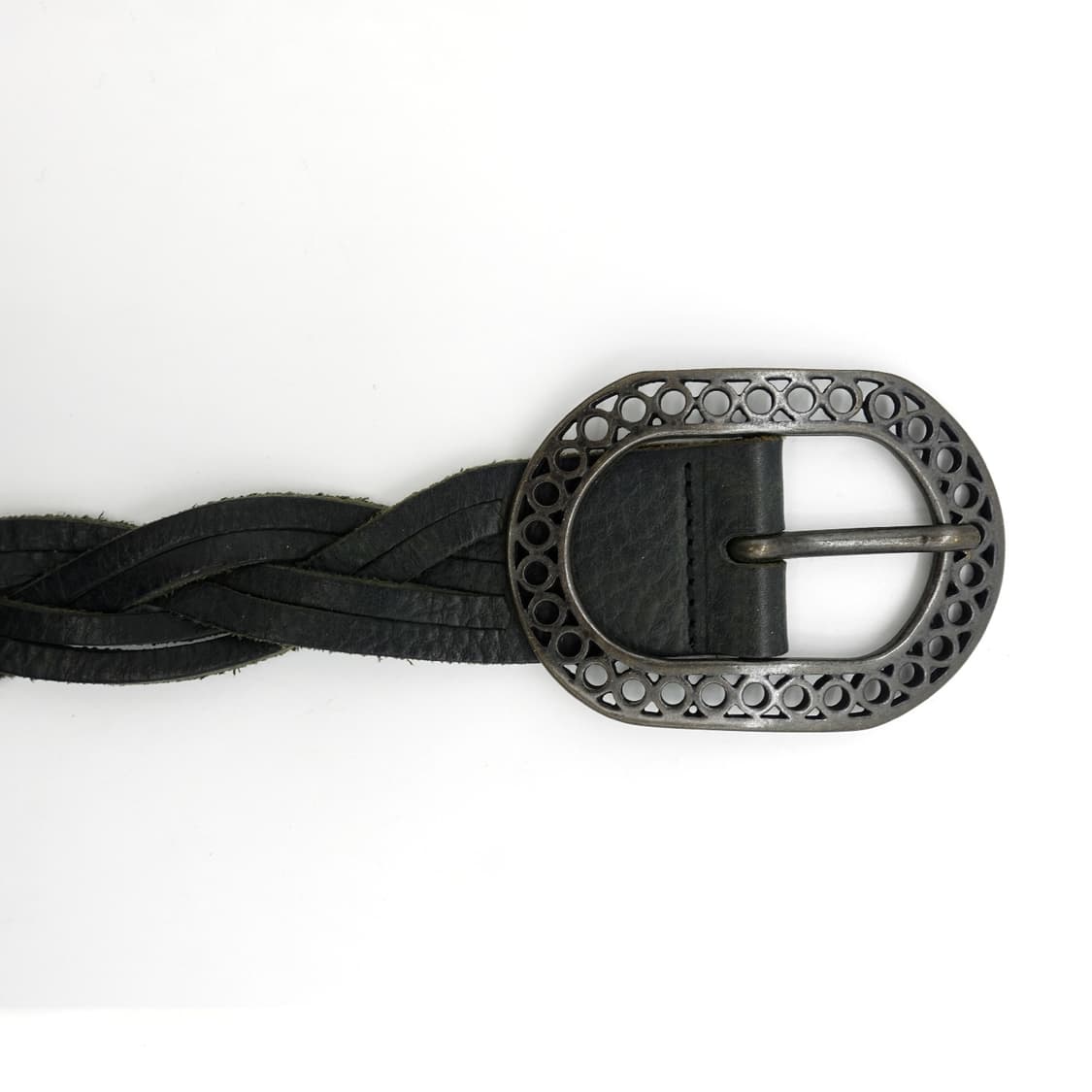 SISLEY 빈티지 시슬리 아티잔 꽈배기 꼬임 레더 아티잔 벨트 상품이미지2