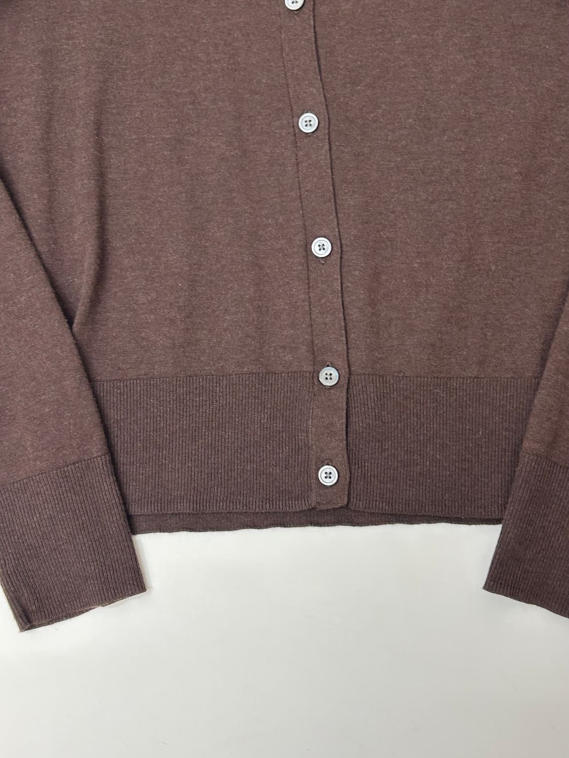 Polo 폴로 브라운 가디건 상품이미지5