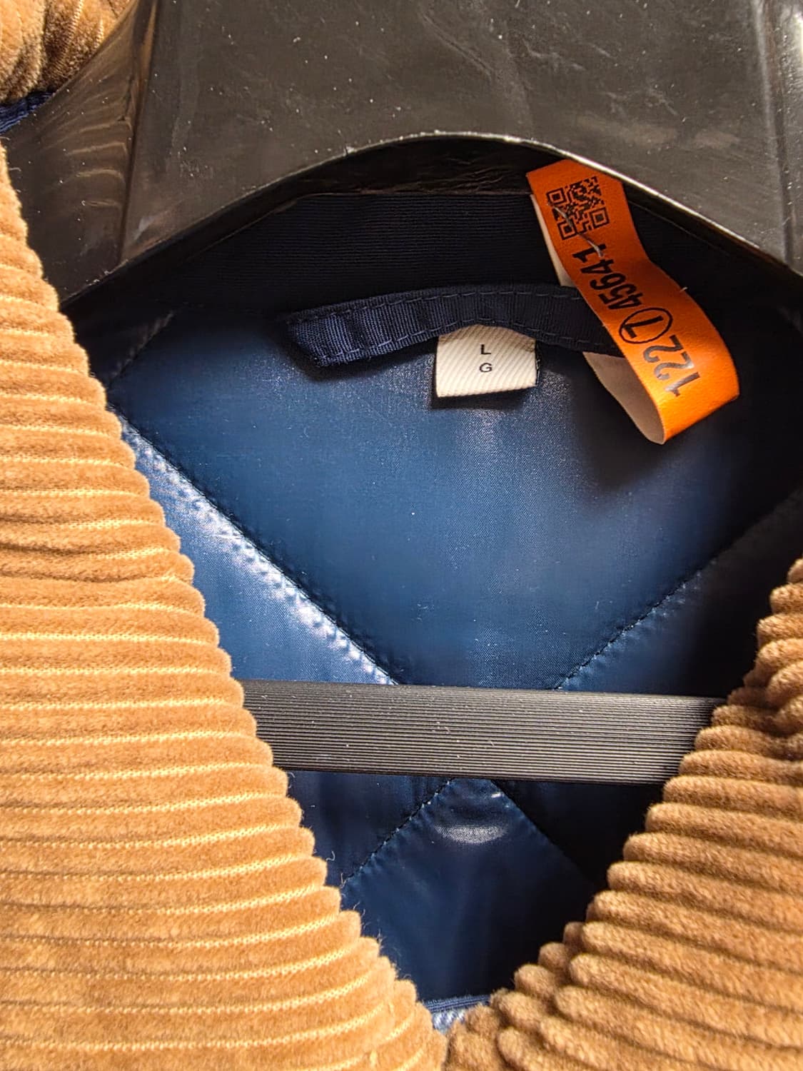 버버리 패치워크 퀄팅자켓 L 상품이미지3