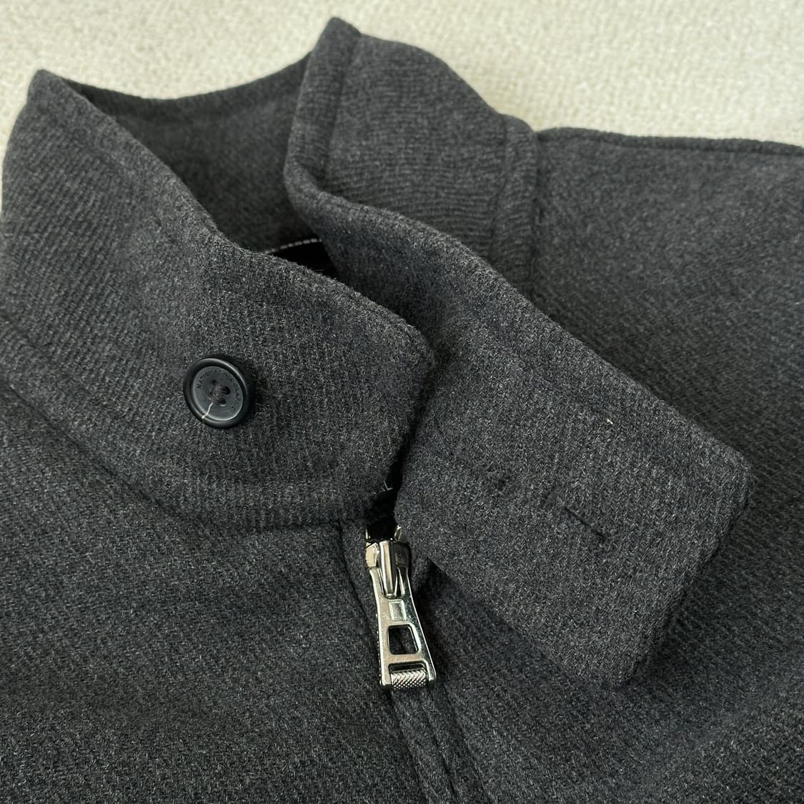 내셔널지오그래픽 하이넥 트윌 집업 코트 상품이미지7