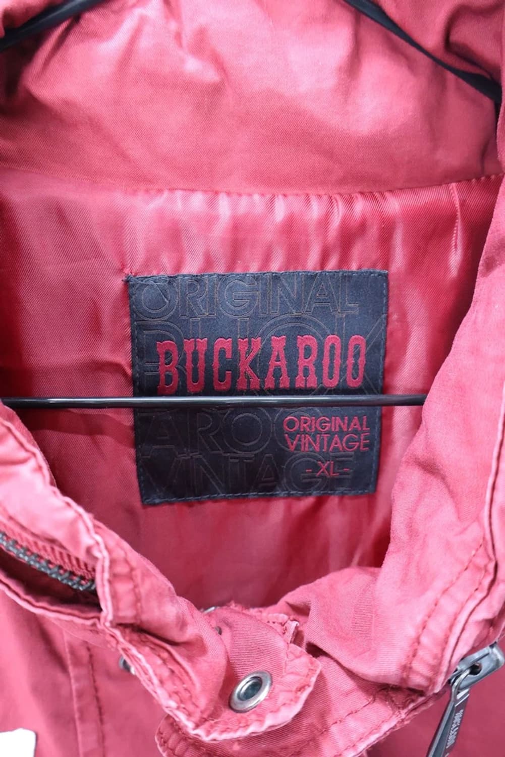 버커루 빈티지 백로고 레드 필드 자켓 상품이미지8