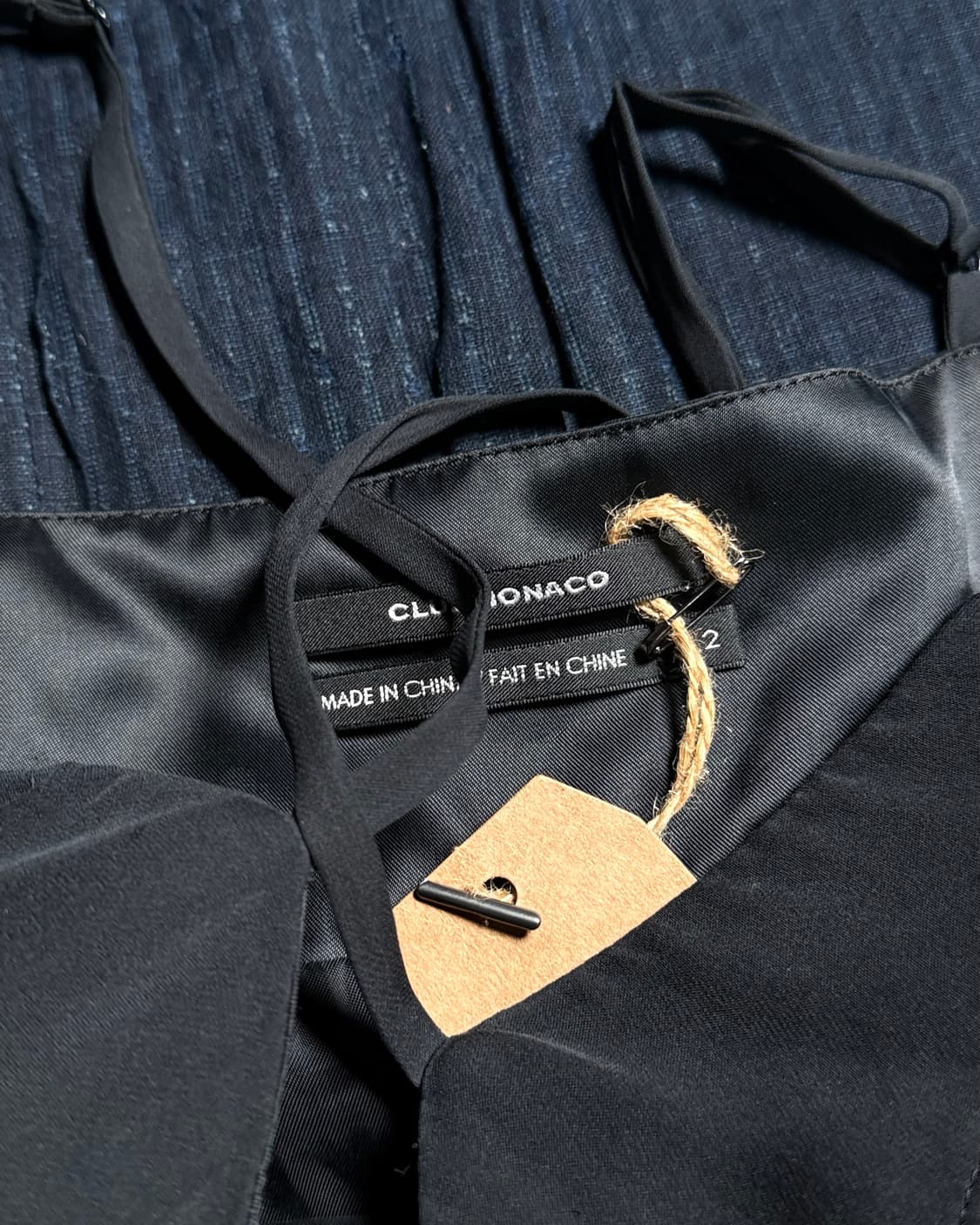 클럽모나코 블랙 벌룬 드레스 2 상품이미지4