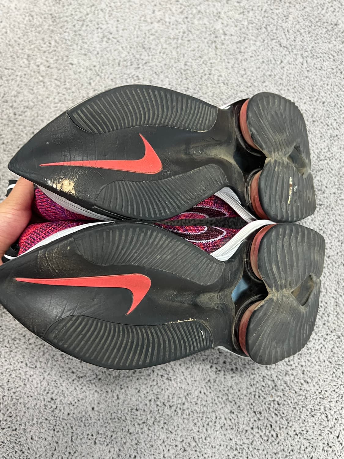 (290) 나이키 에어 줌 알파플라이 넥스트% 하이퍼 바이올렛 상품이미지5