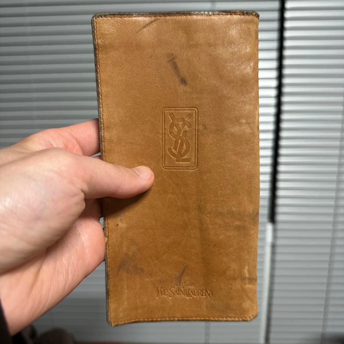 ~90s YSL Parfums Calf Leather Wallet 상품이미지1