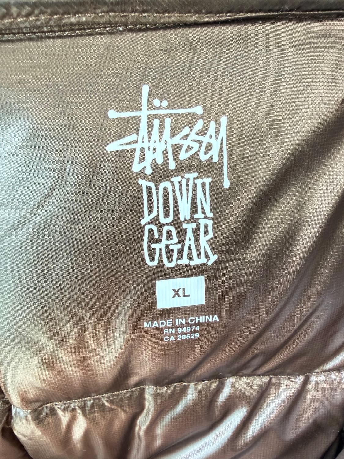 스투시 미드웨이트 경량패딩 XL 상품이미지3