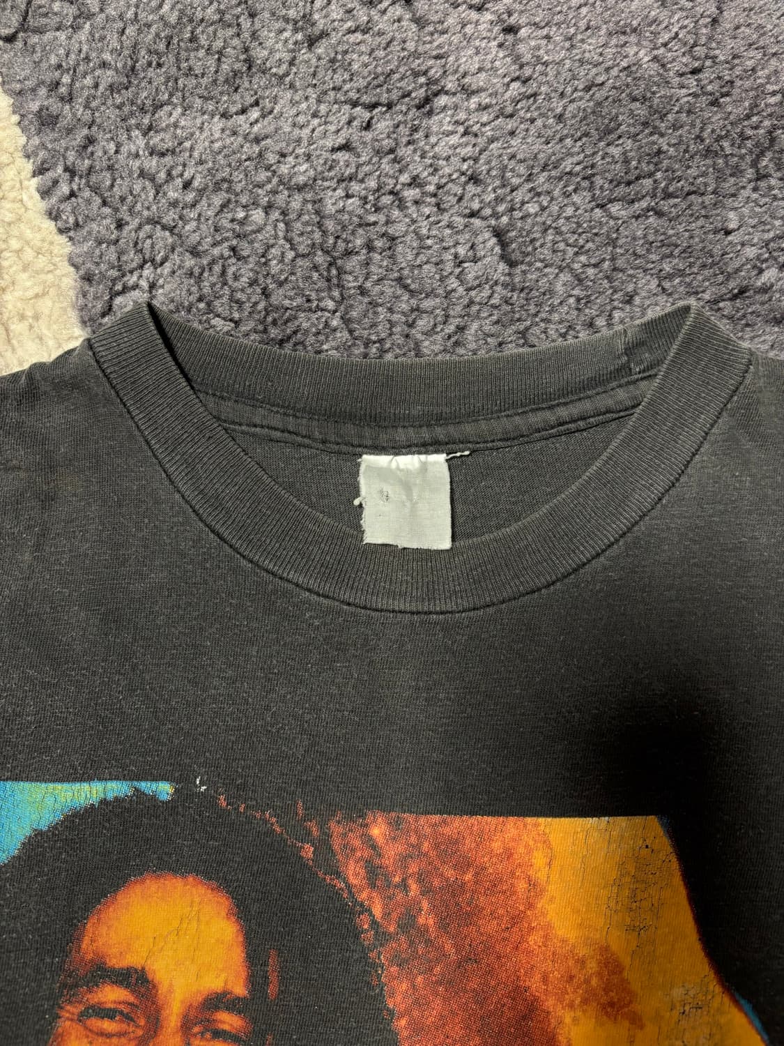Vintage 90s Bob Marley Bootleg Rap Tee 상품이미지6