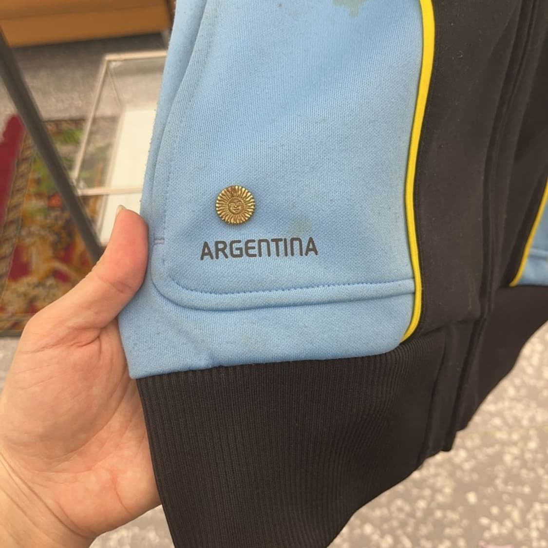 아디다스 2010 남아공 아르헨티나 트랙탑 져지 집업 100 C06143 상품이미지10