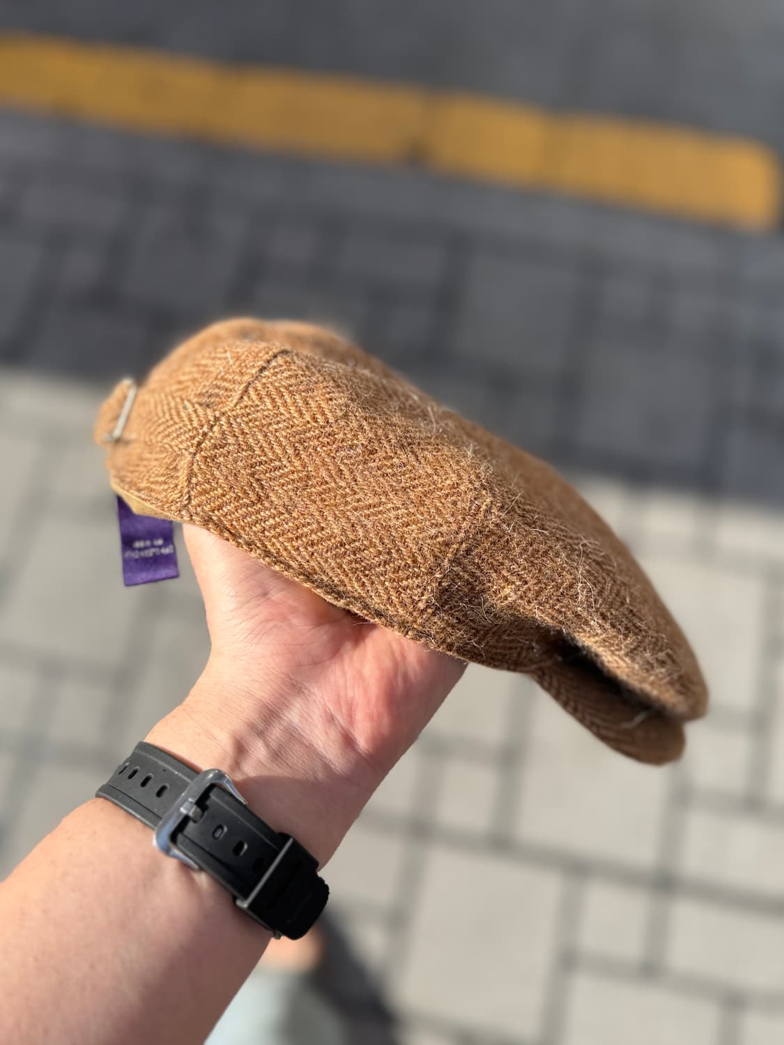 랄프로렌 퍼플라벨 알파카 헌팅캡 상품이미지4