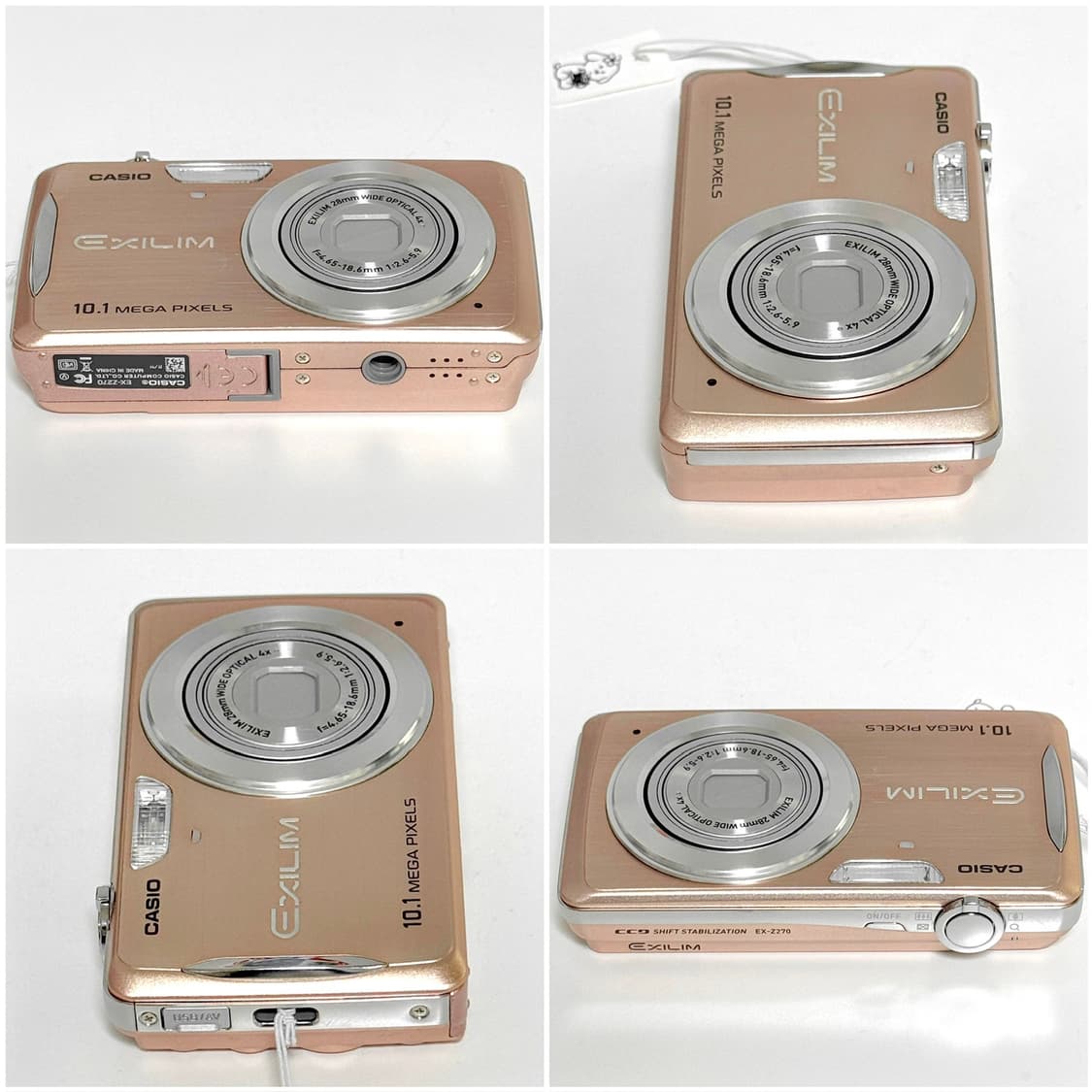 카시오 엑슬림 Z270 로즈골드 빈티지디카 상품이미지6